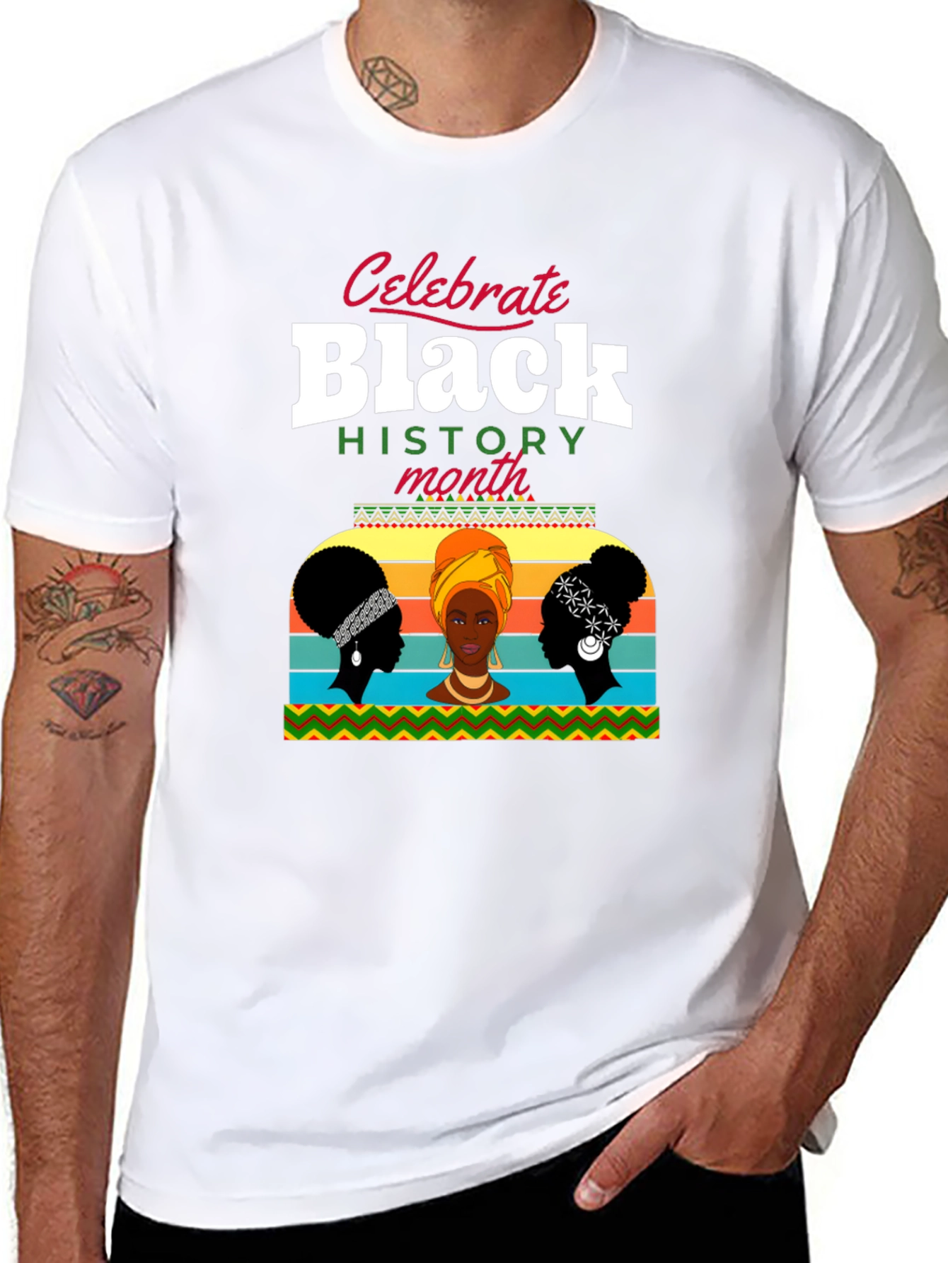Celebrate Black History Month T-Shirt