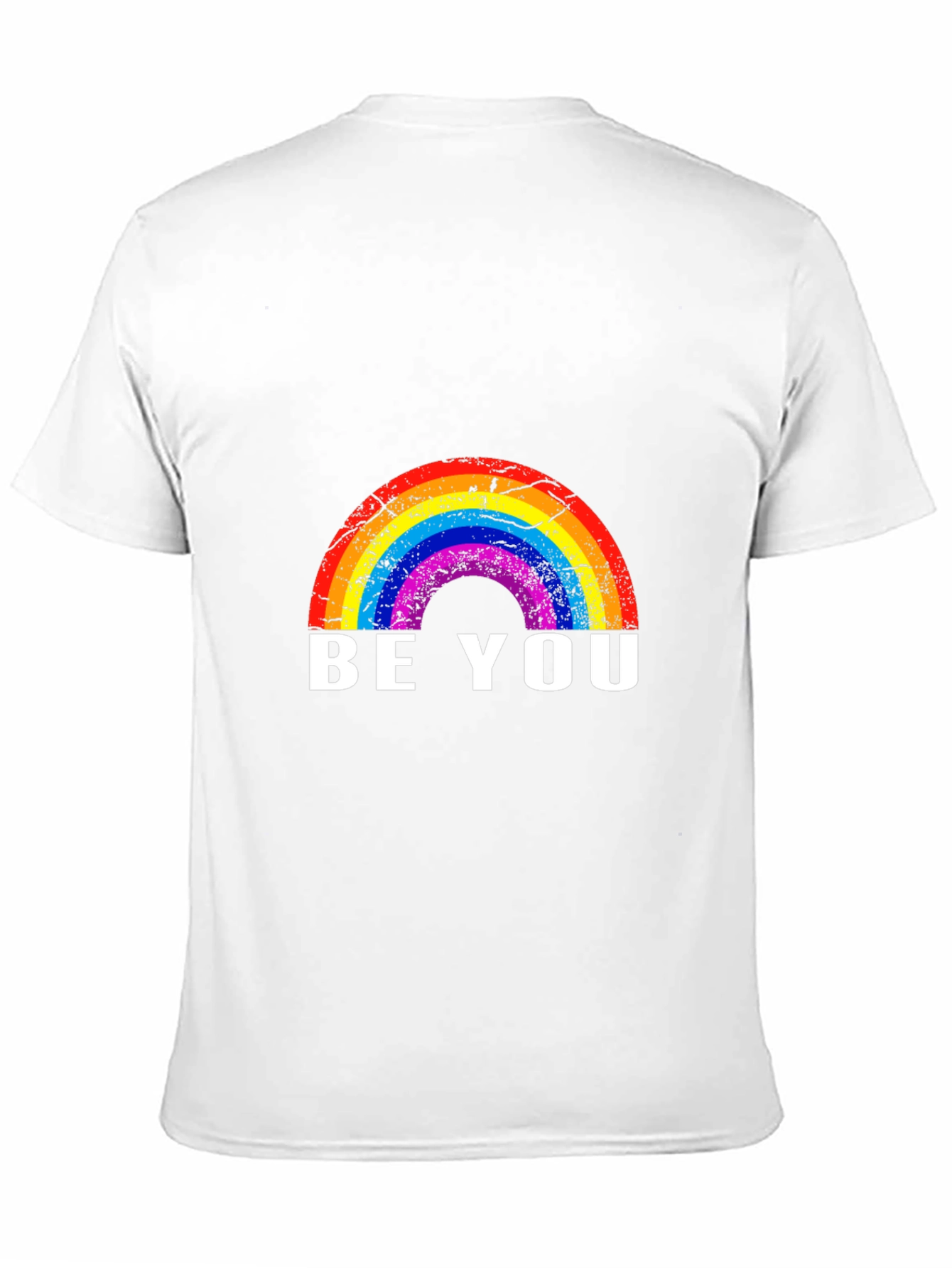 Rainbow Be You Black T-Shirt - Pride Apparel