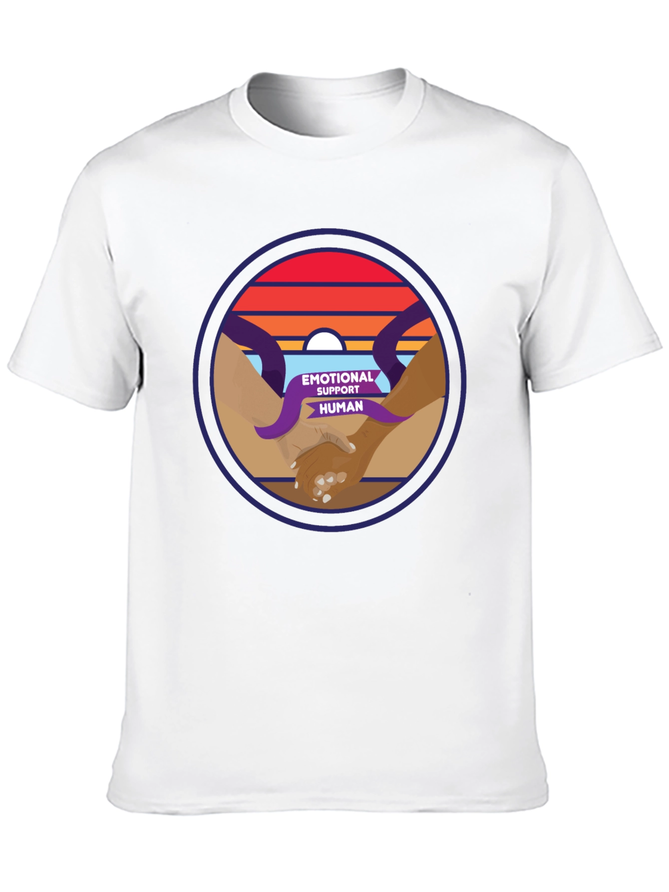 Emotional Support Human Graphic Tee