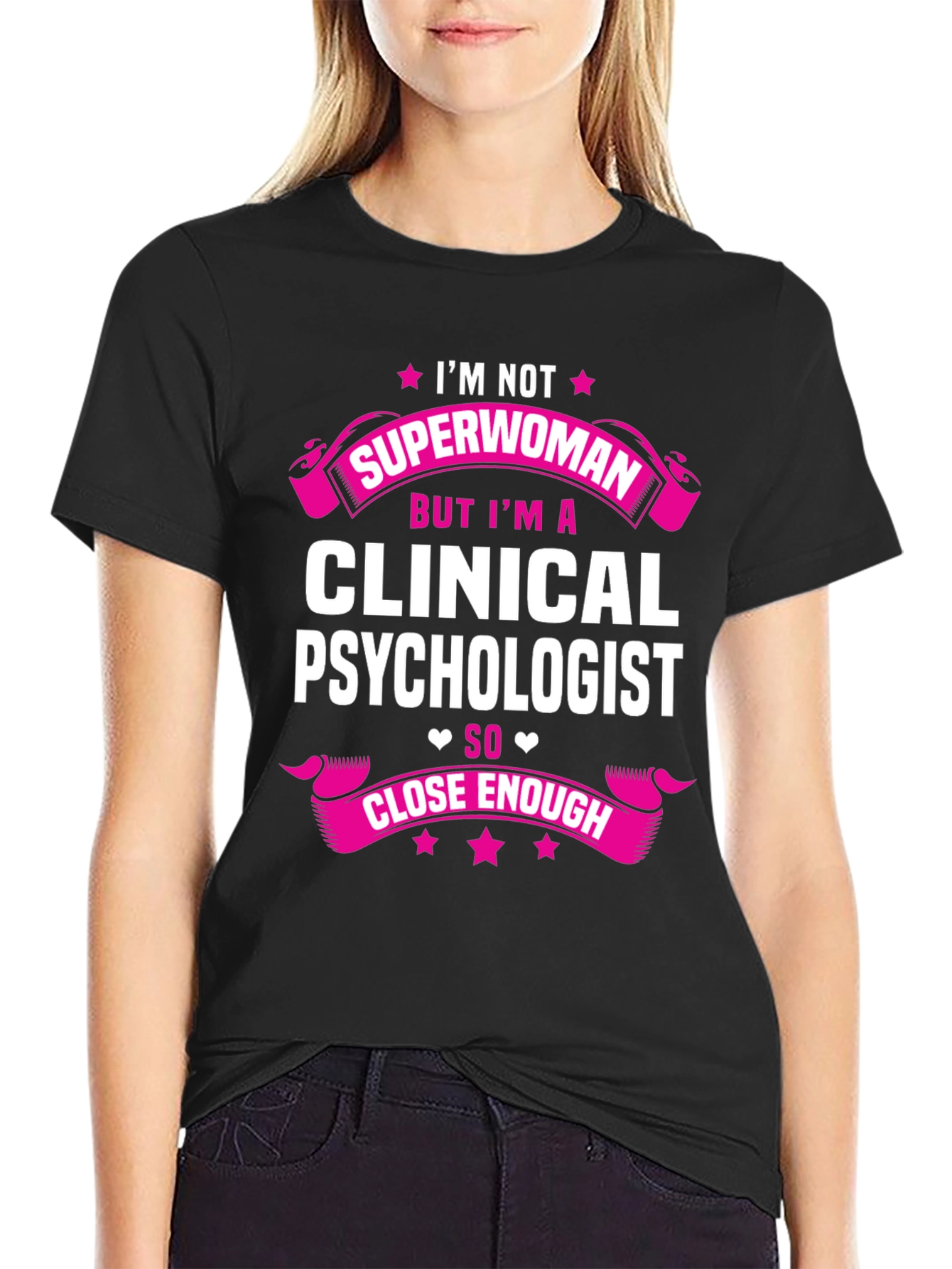 Clinical Psychologist Superwoman T-Shirt