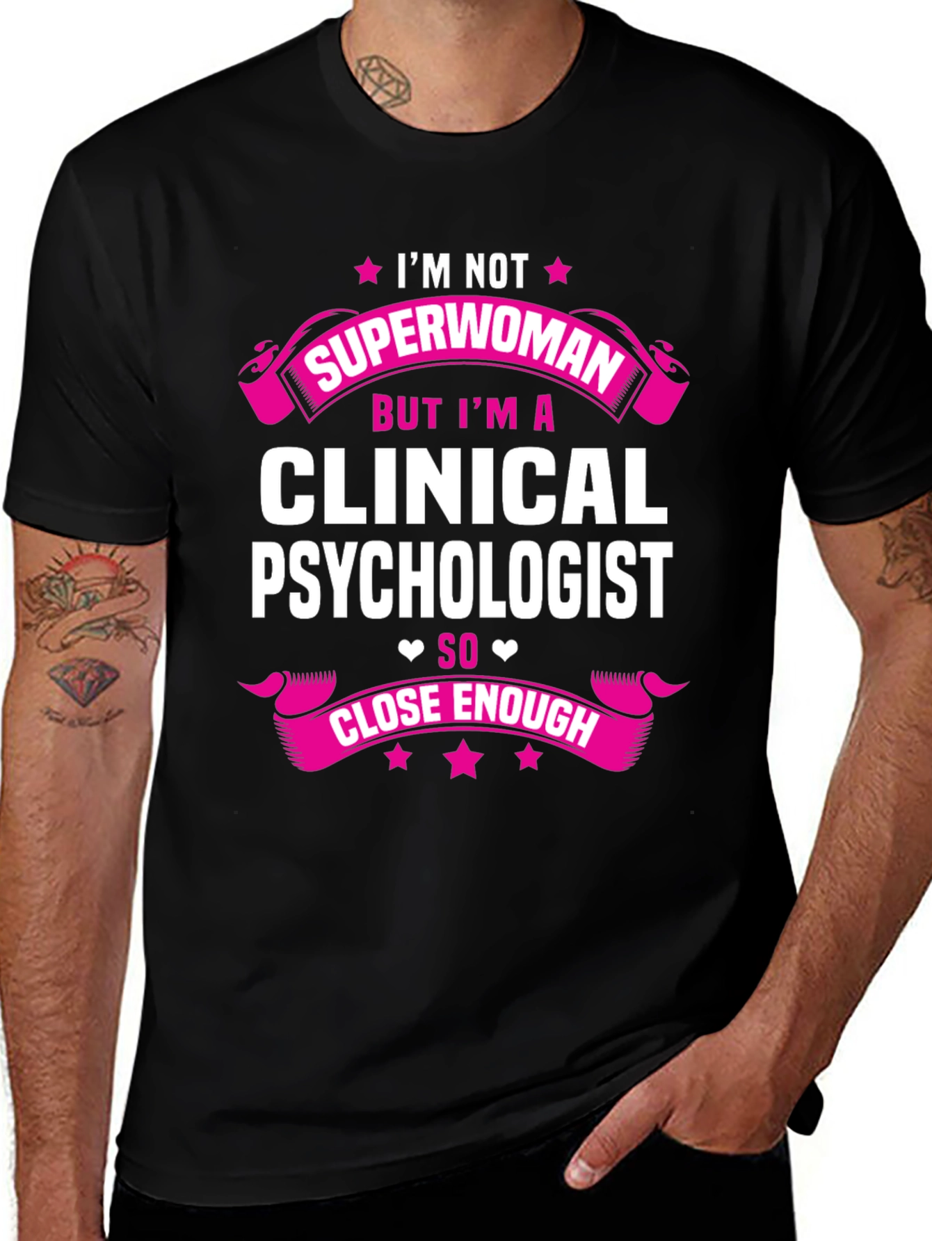 Clinical Psychologist Superwoman T-Shirt