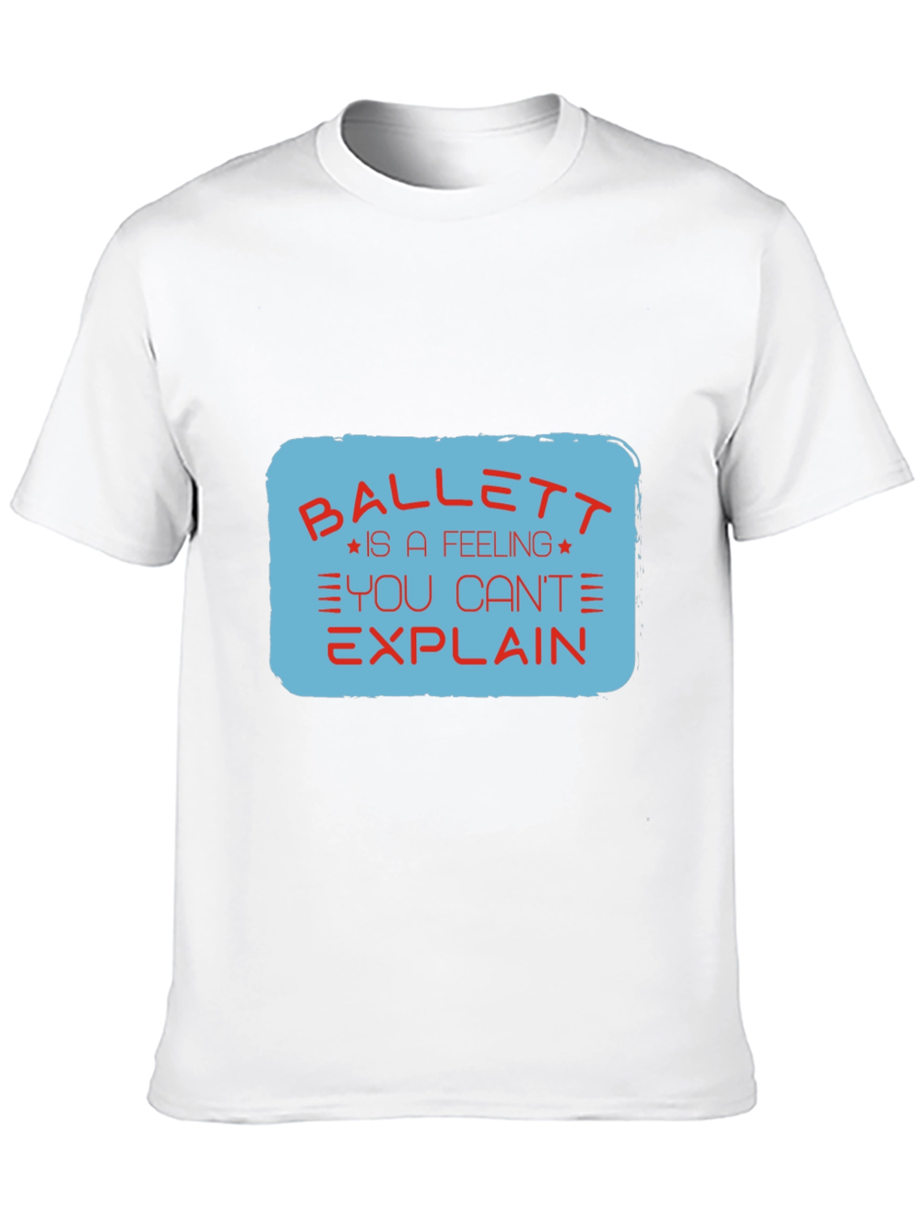 Ballett Feeling Mens Black Graphic Tee