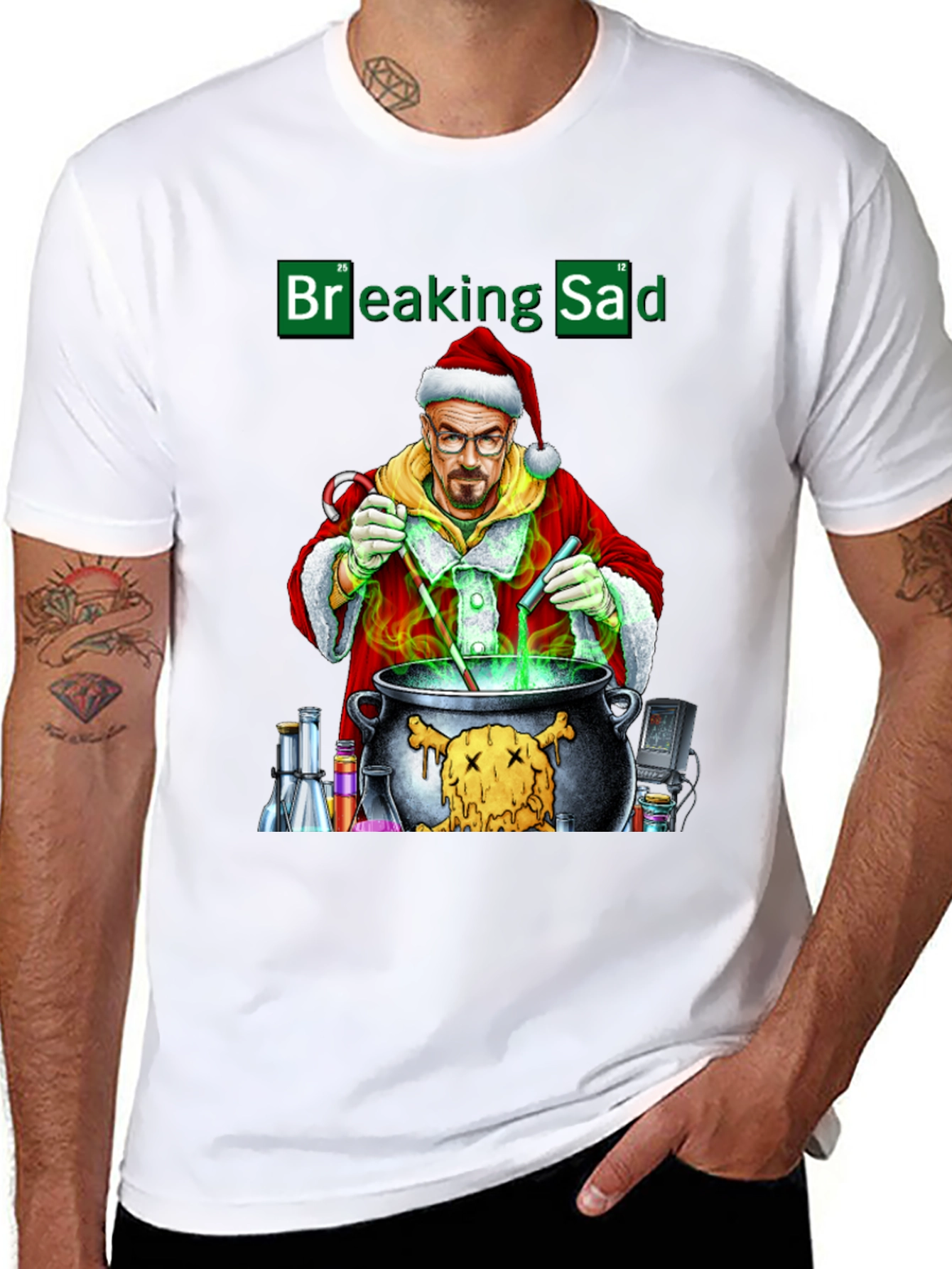 Breaking Sad Christmas T-Shirt