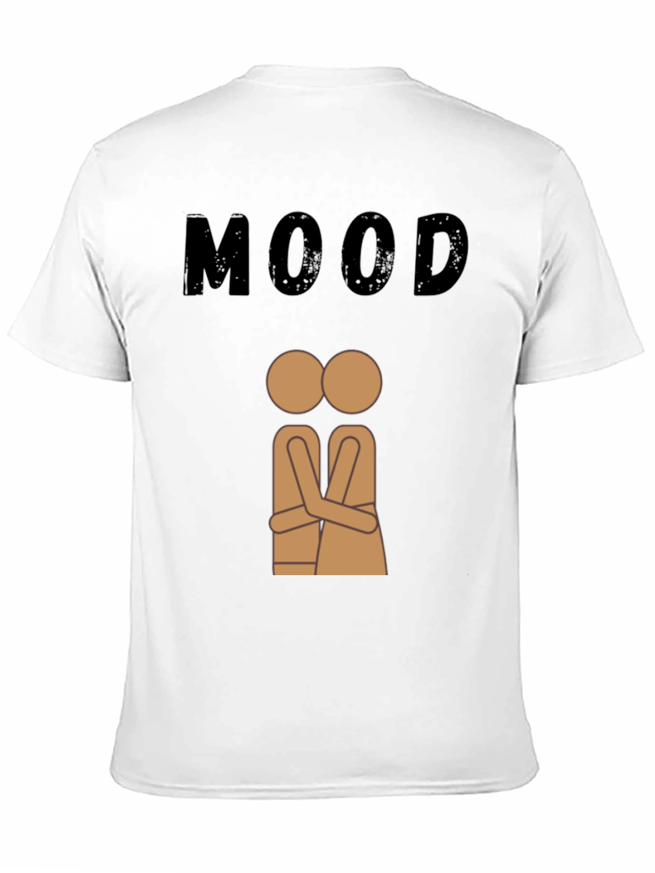 Moody Hugging Figures Black T-Shirt