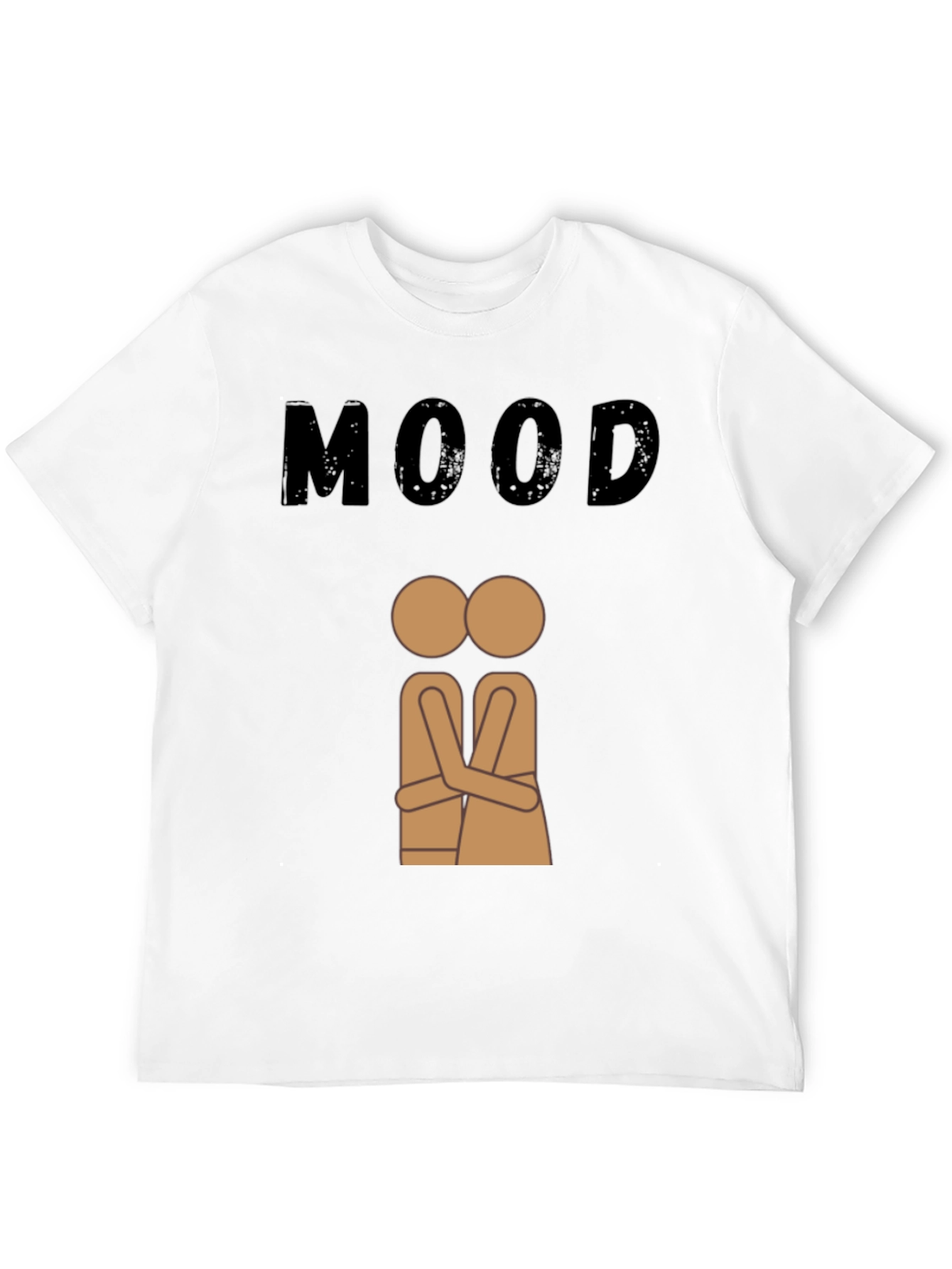 Moody Hugging Figures Black T-Shirt