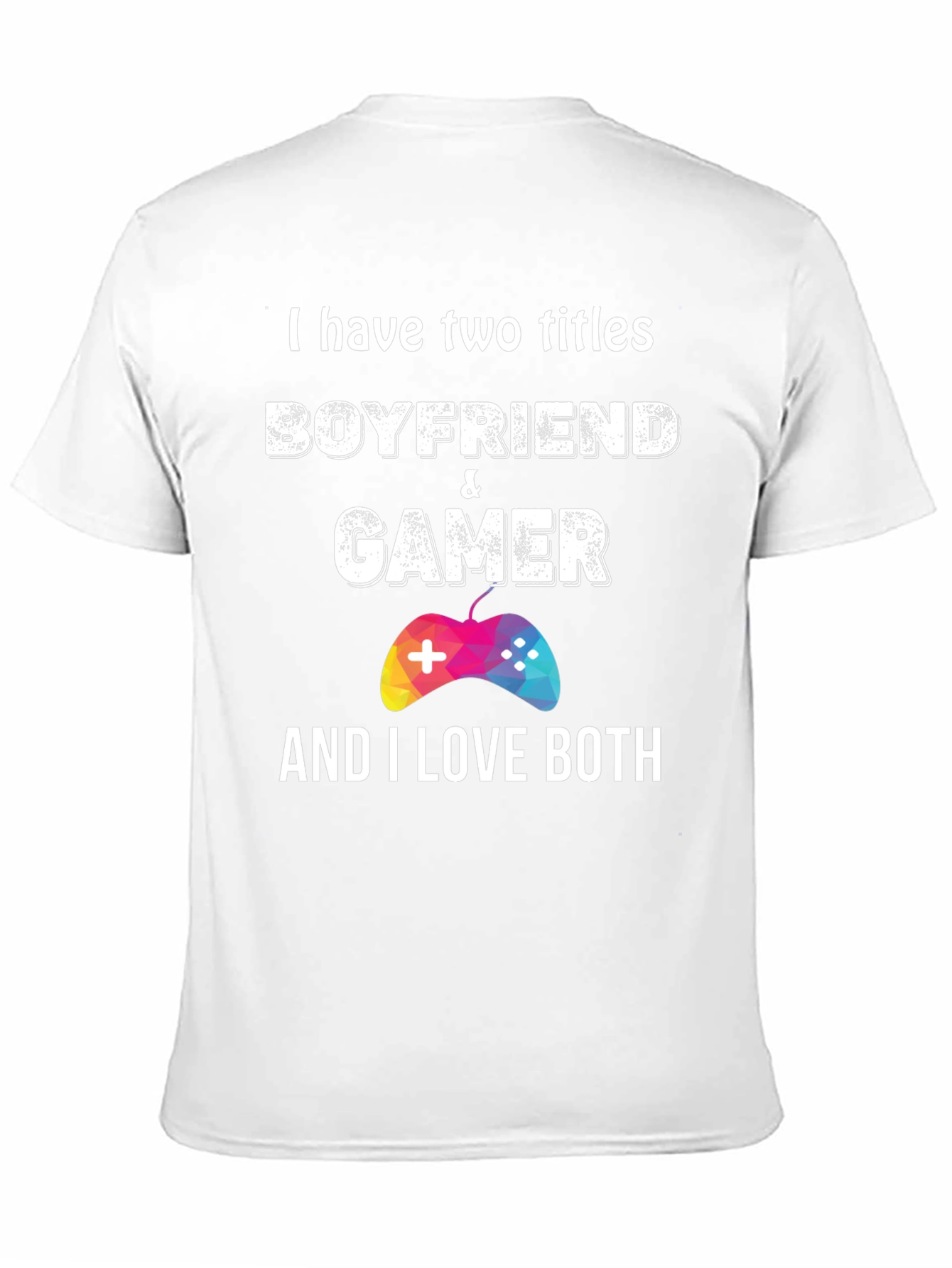 Boyfriend & Gamer Graphic Tee - I Love Both!