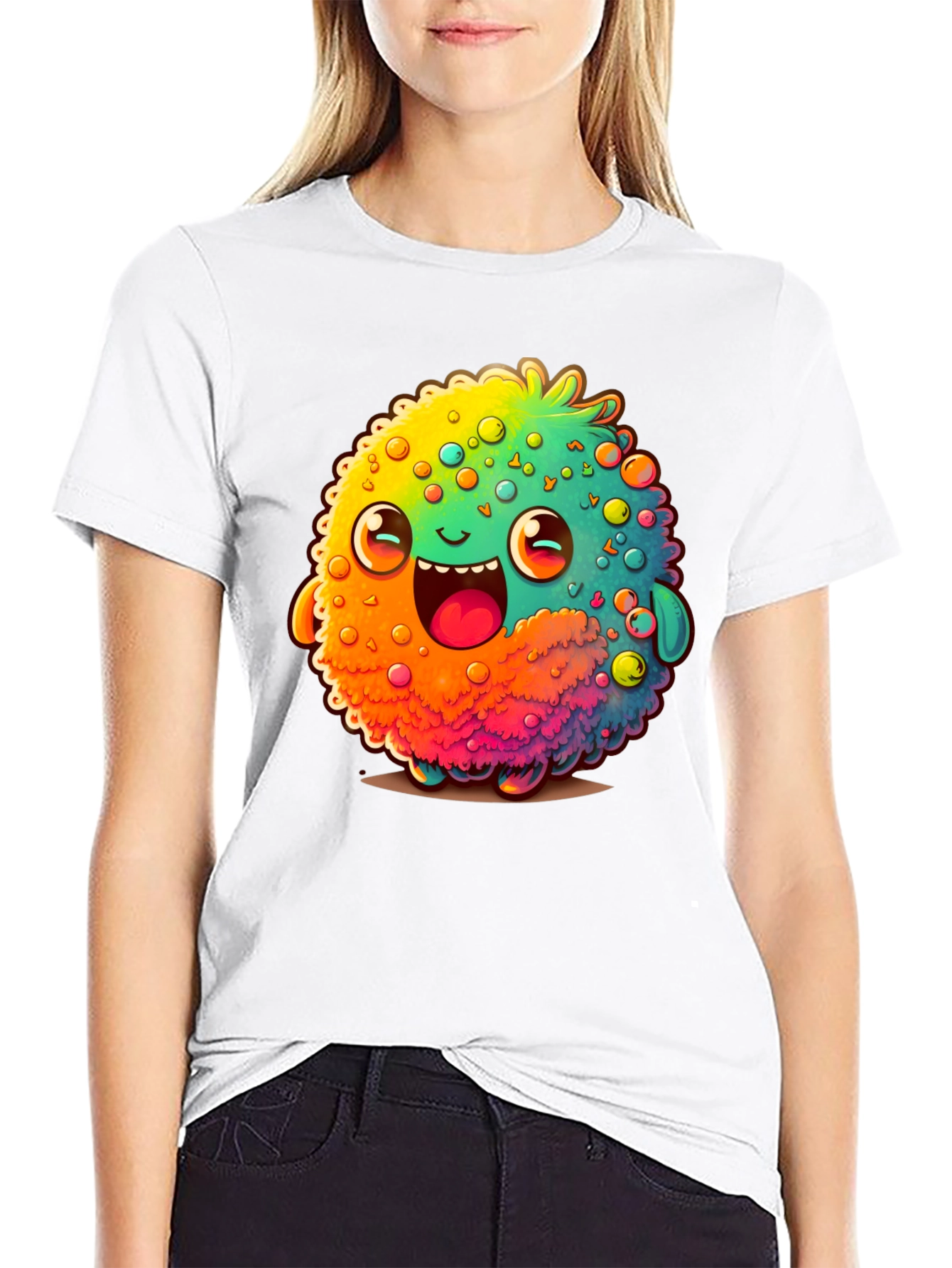 Funky Monster Graphic Tee - Black T-Shirt
