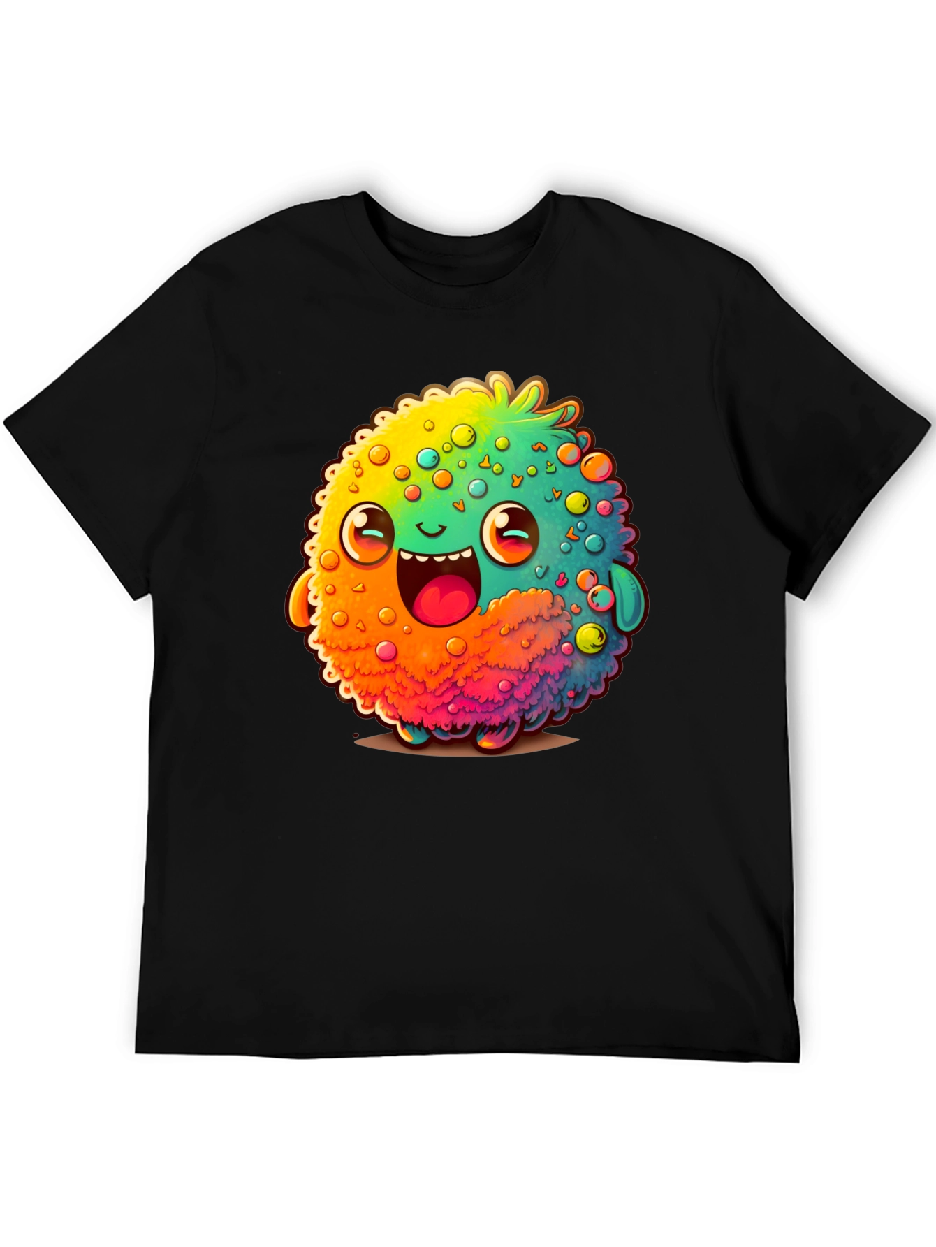 Funky Monster Graphic Tee - Black T-Shirt