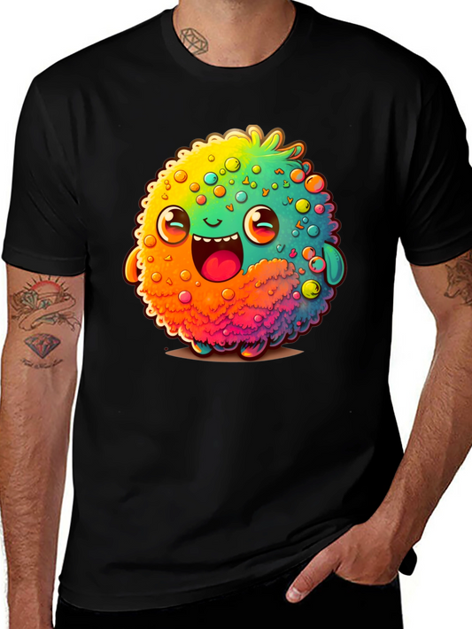 Funky Monster Graphic Tee - Black T-Shirt