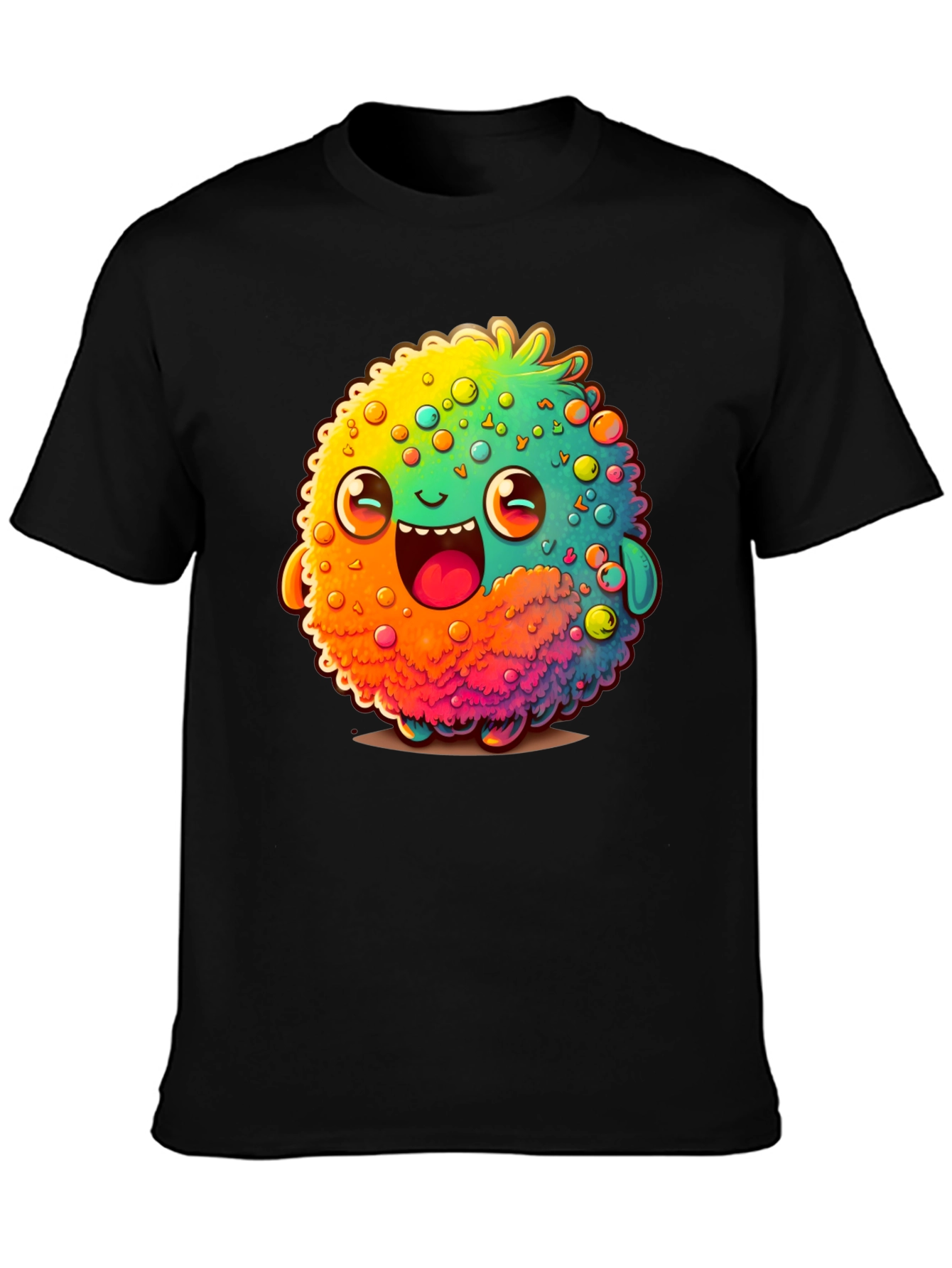 Funky Monster Graphic Tee - Black T-Shirt