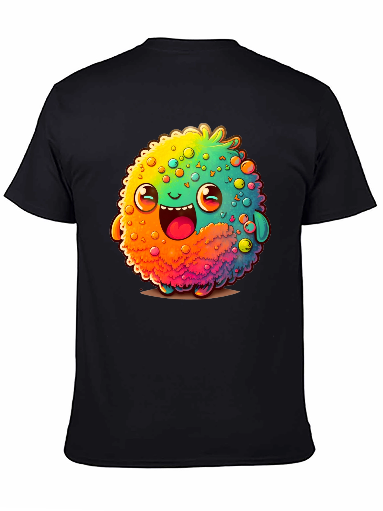 Funky Monster Graphic Tee - Black T-Shirt