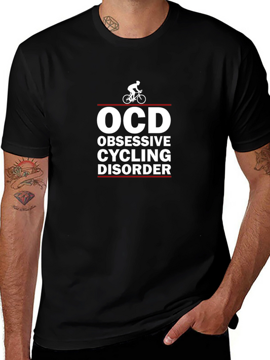 OCD Obsessive Cycling Disorder Graphic Tee