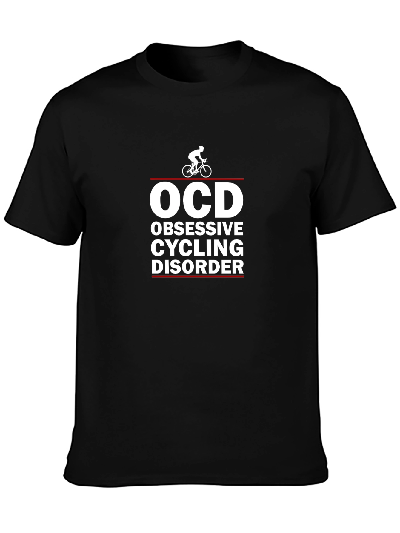 OCD Obsessive Cycling Disorder Graphic Tee