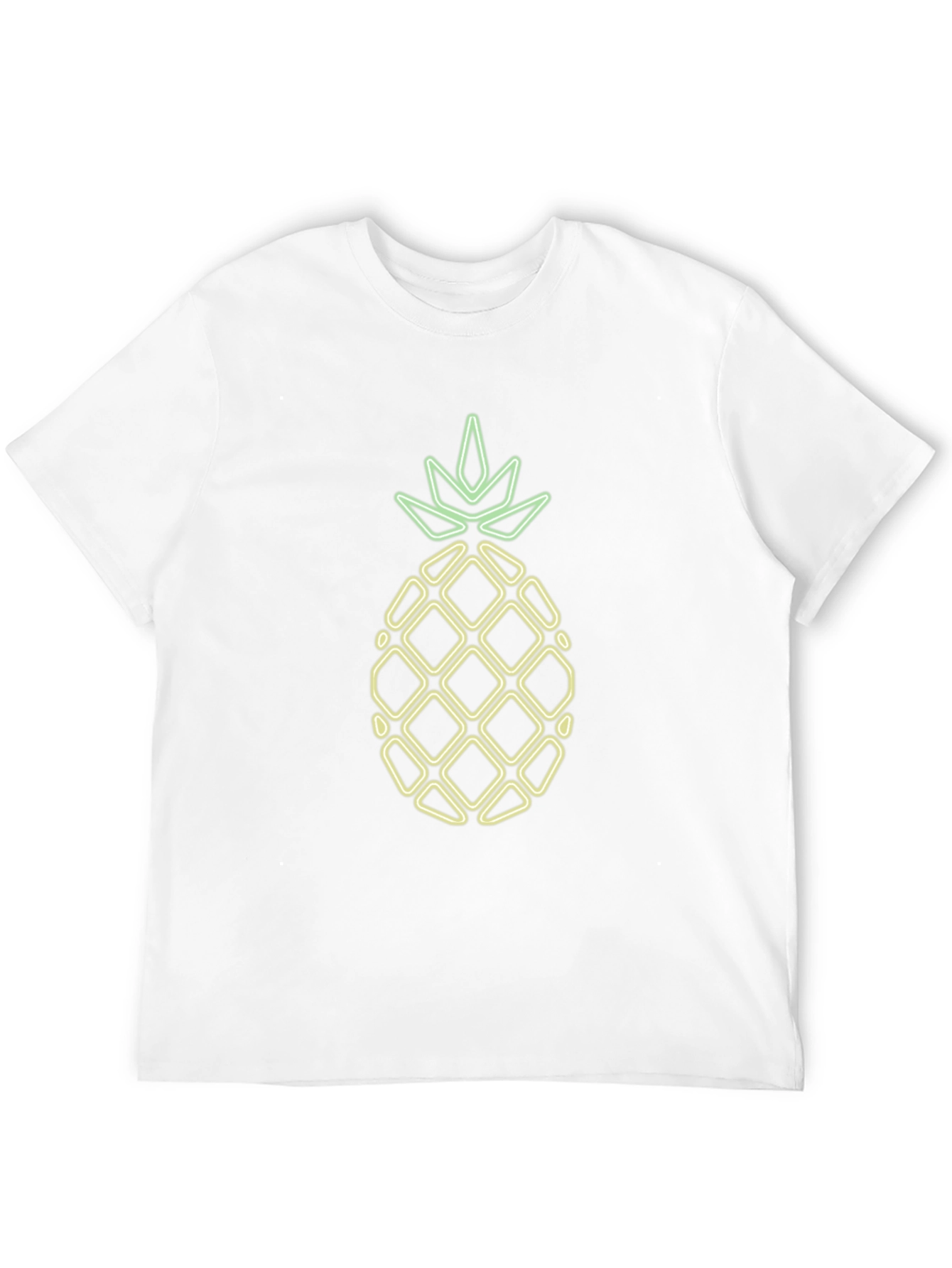 Neon Pineapple Graphic Tee - Funky & Fresh