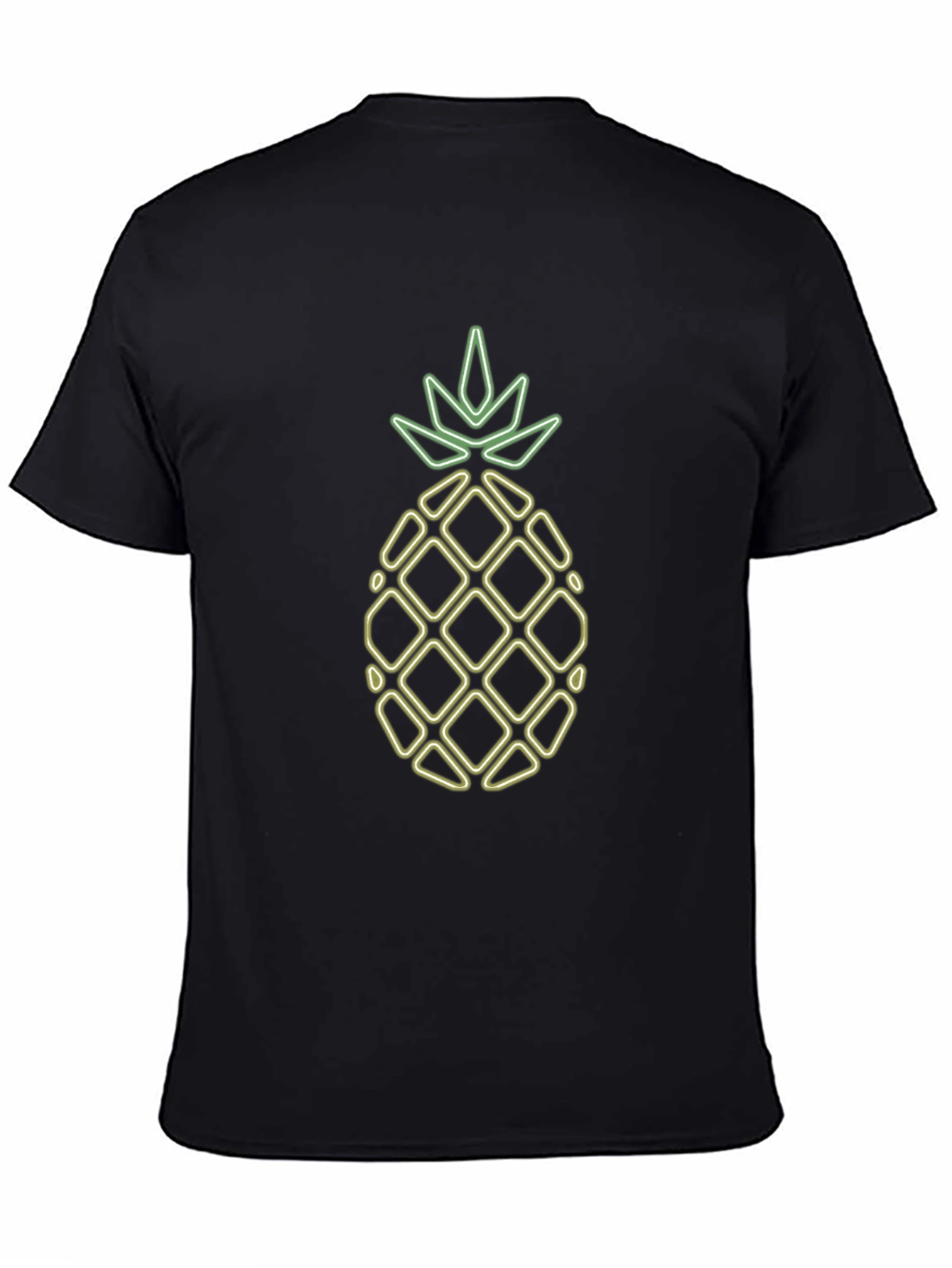 Neon Pineapple Graphic Tee - Funky & Fresh