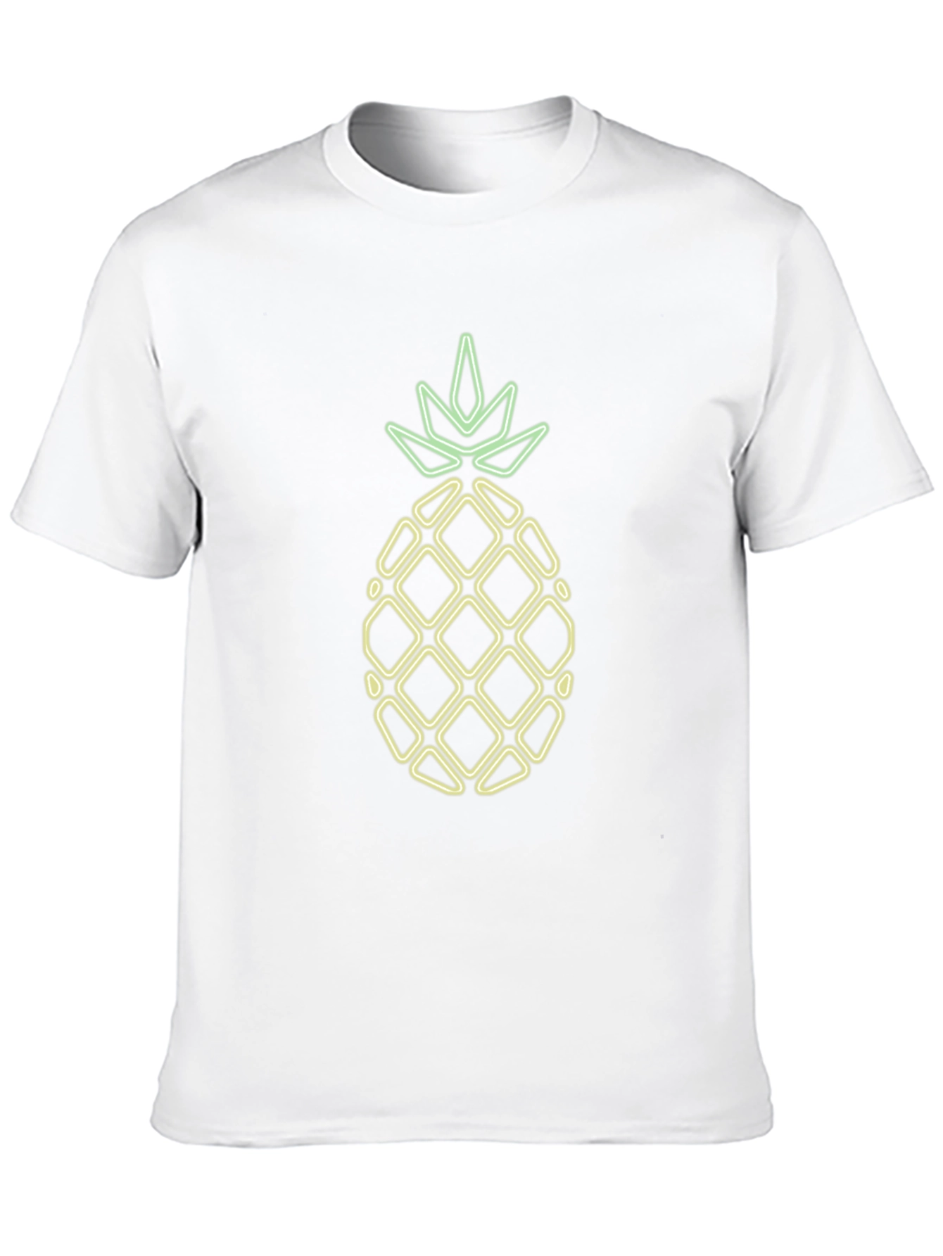 Neon Pineapple Graphic Tee - Funky & Fresh