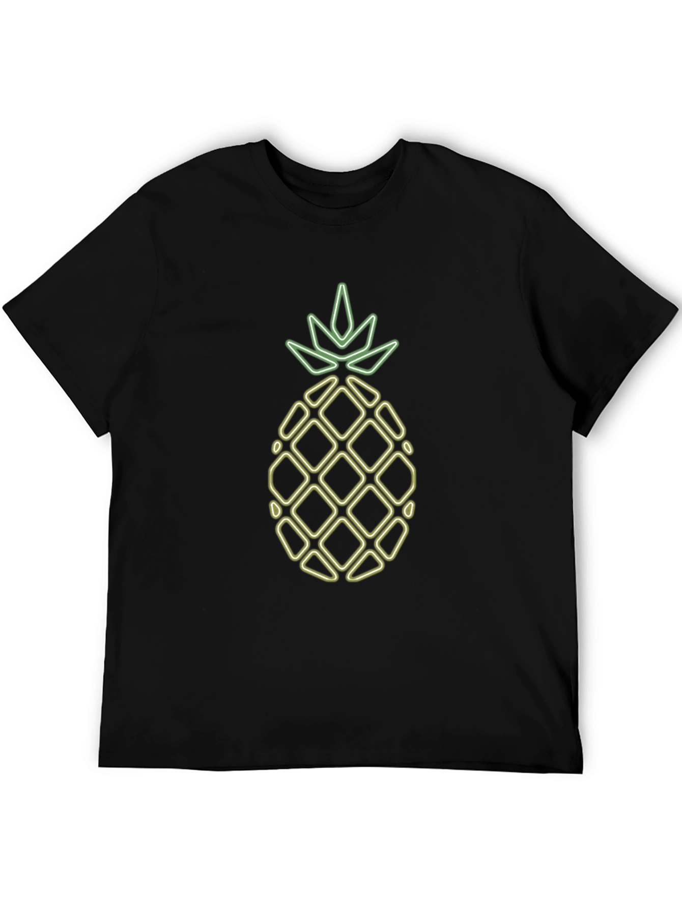 Neon Pineapple Graphic Tee - Funky & Fresh
