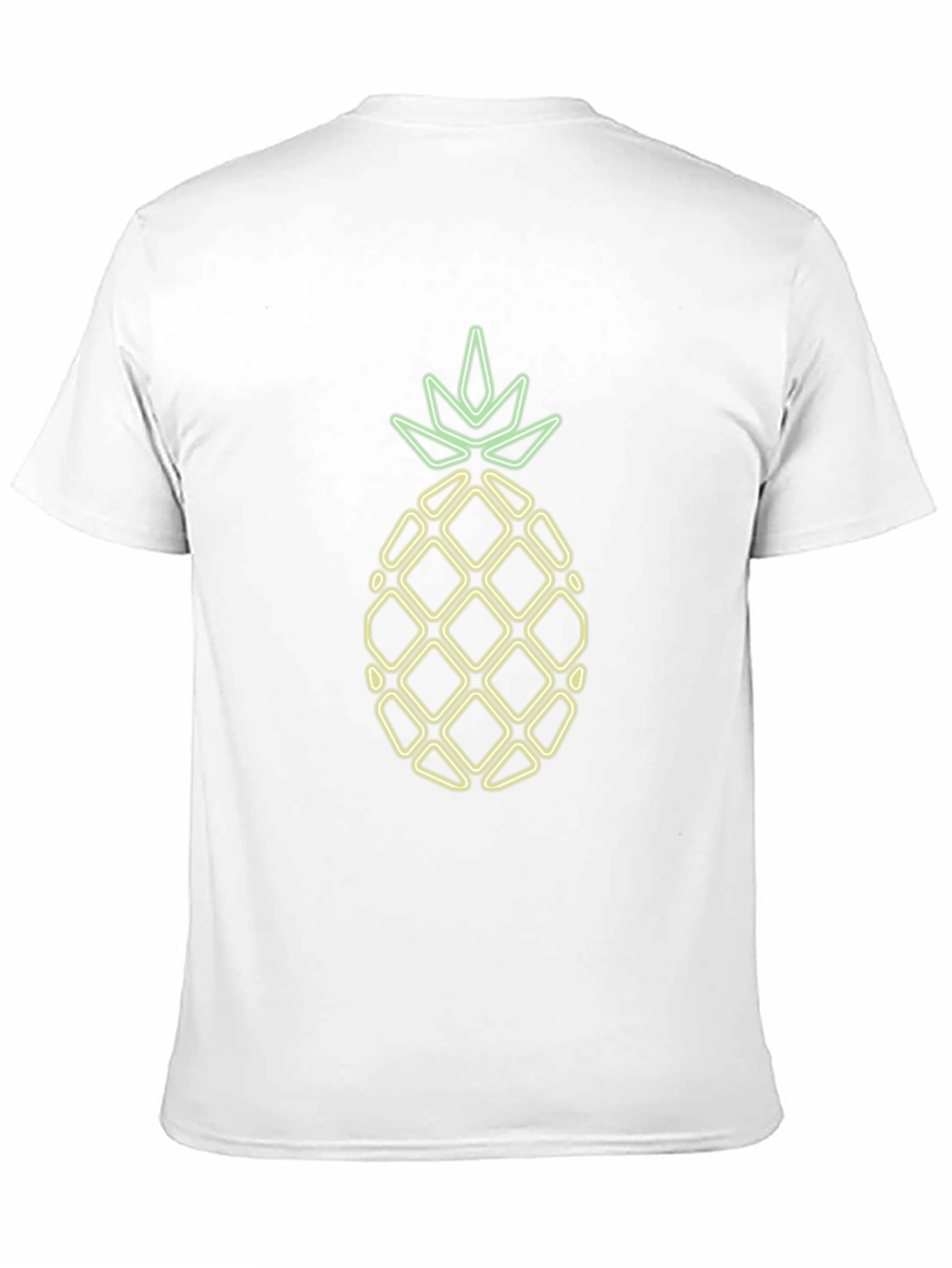 Neon Pineapple Graphic Tee - Funky & Fresh