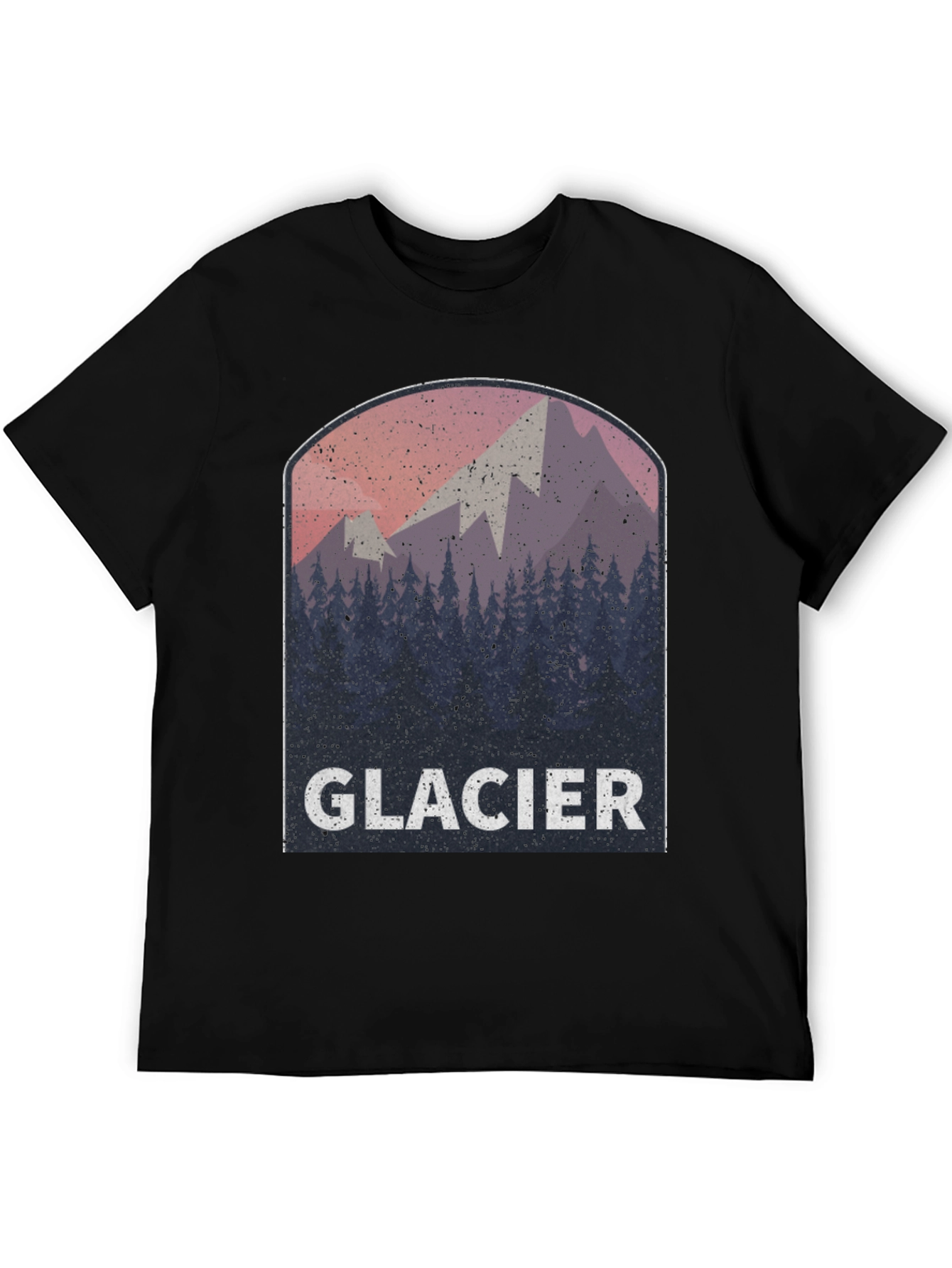 Glacier Graphic T-Shirt - Mountain Adventure Tee