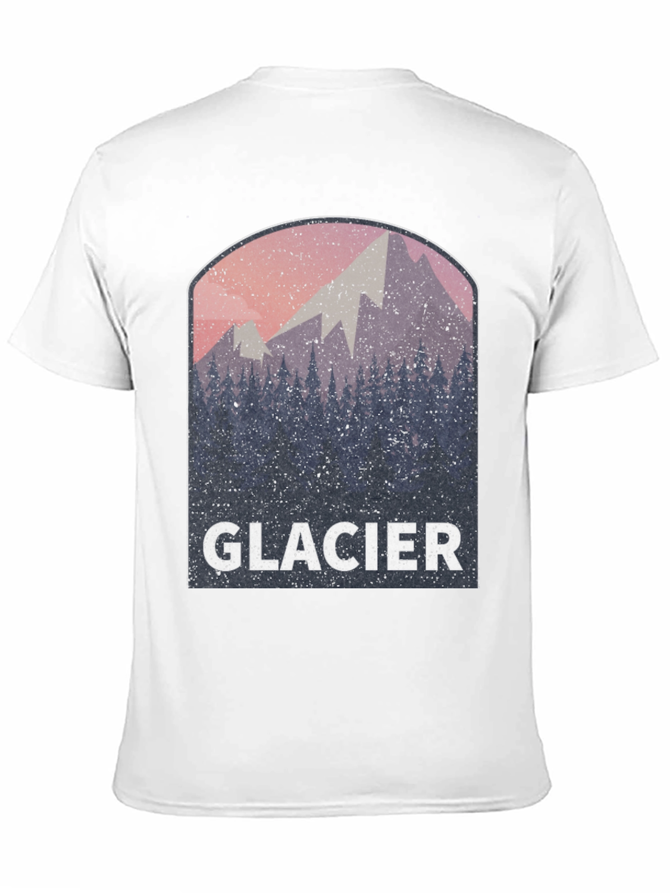 Glacier Graphic T-Shirt - Mountain Adventure Tee