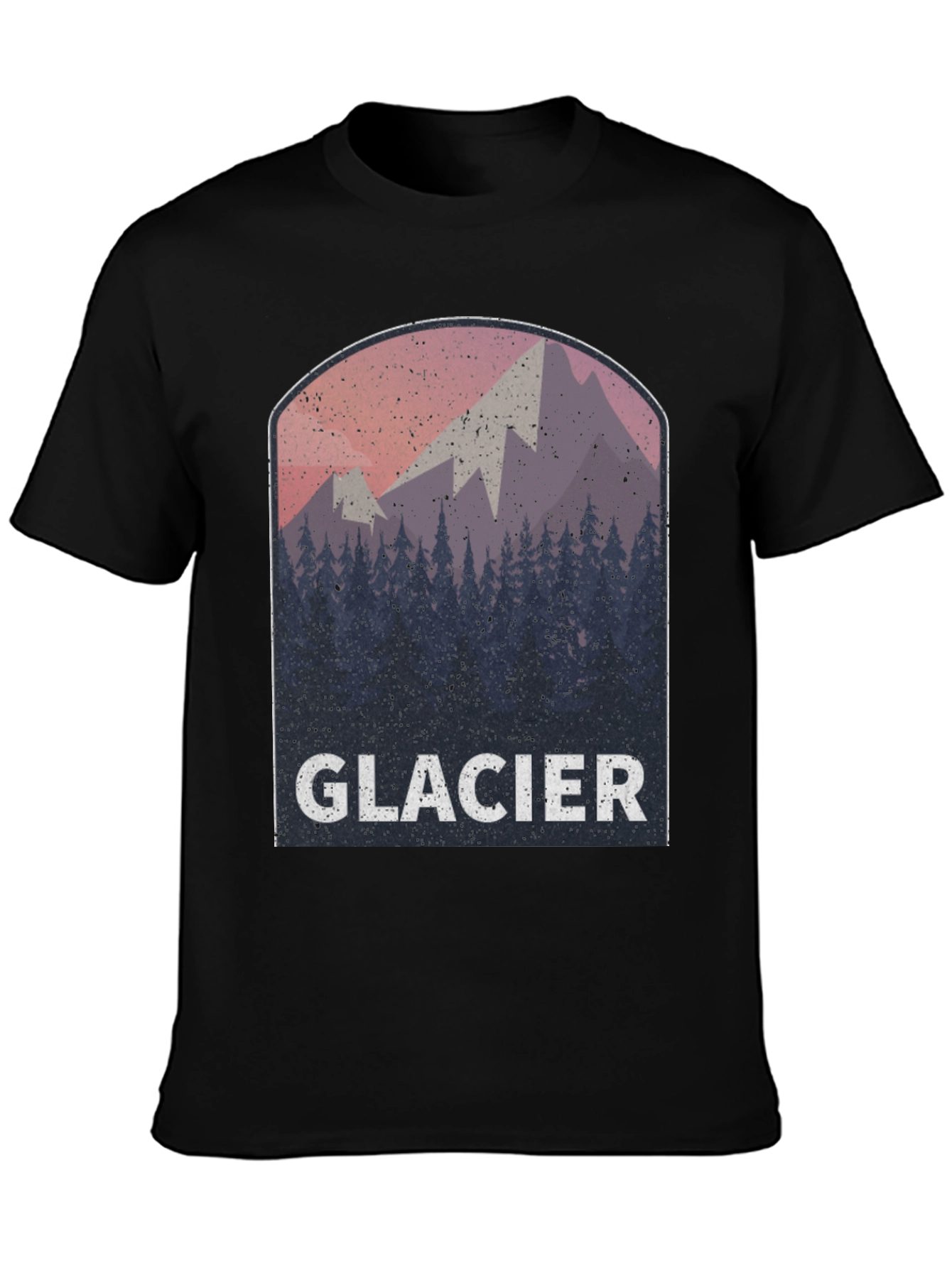 Glacier Graphic T-Shirt - Mountain Adventure Tee