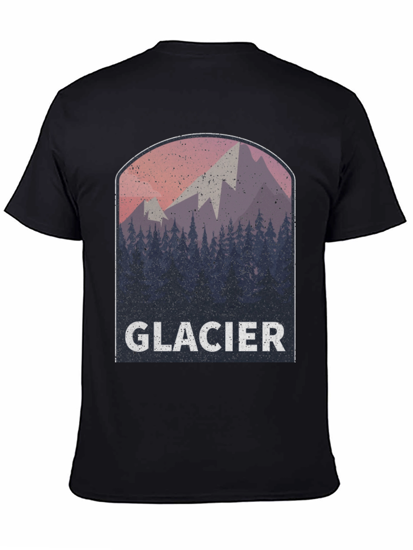 Glacier Graphic T-Shirt - Mountain Adventure Tee