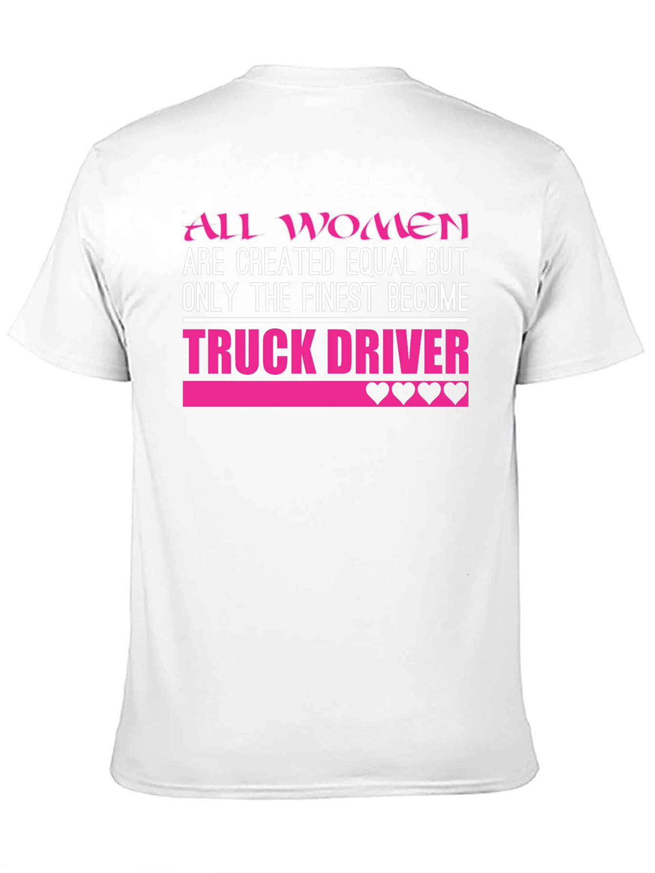 Finest Women Truck Driver Graphic T-Shirt