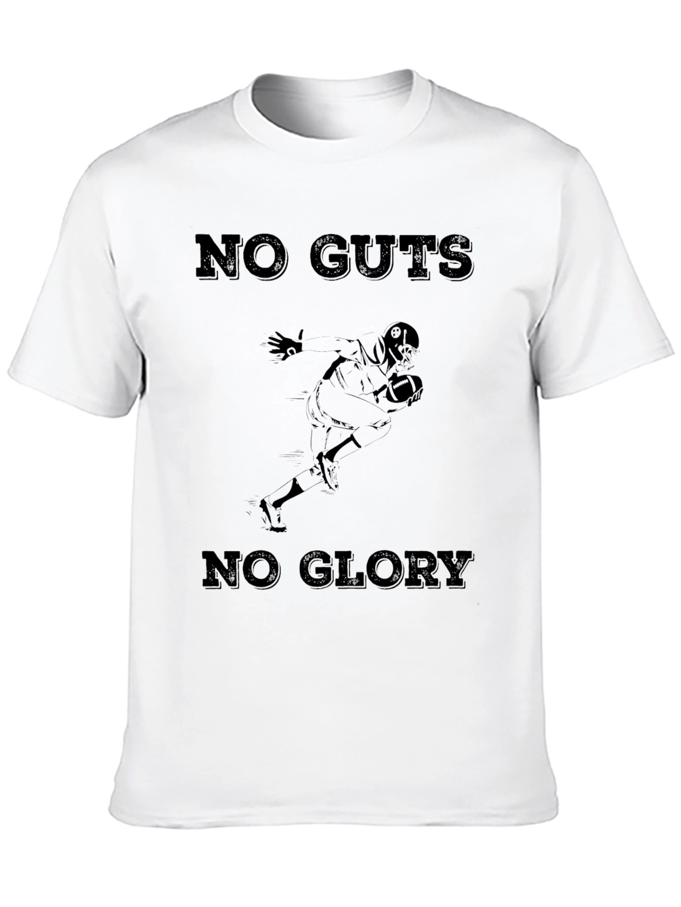 No Guts No Glory Football Graphic Tee