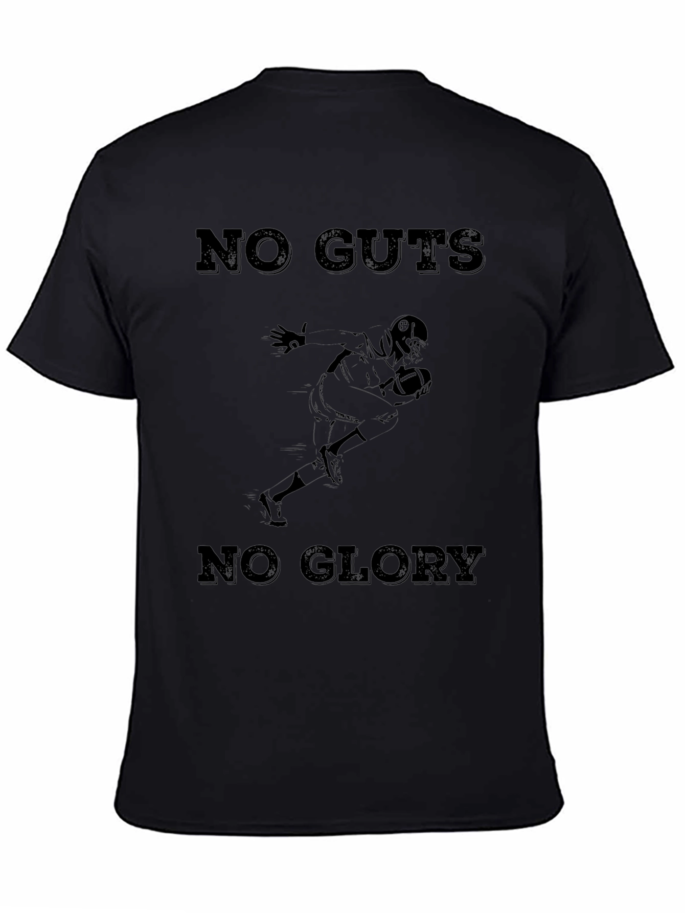 No Guts No Glory Football Graphic Tee