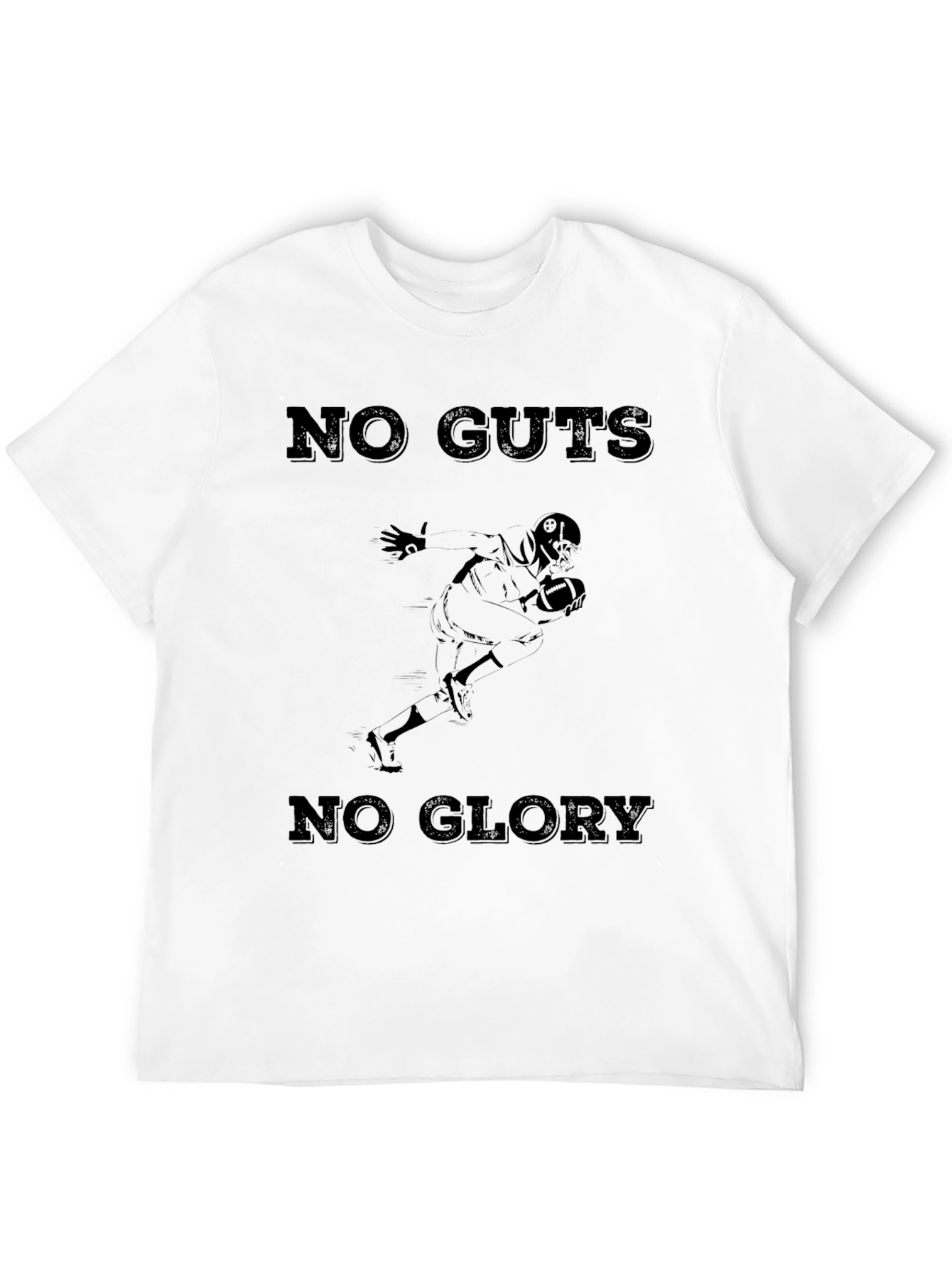 No Guts No Glory Football Graphic Tee