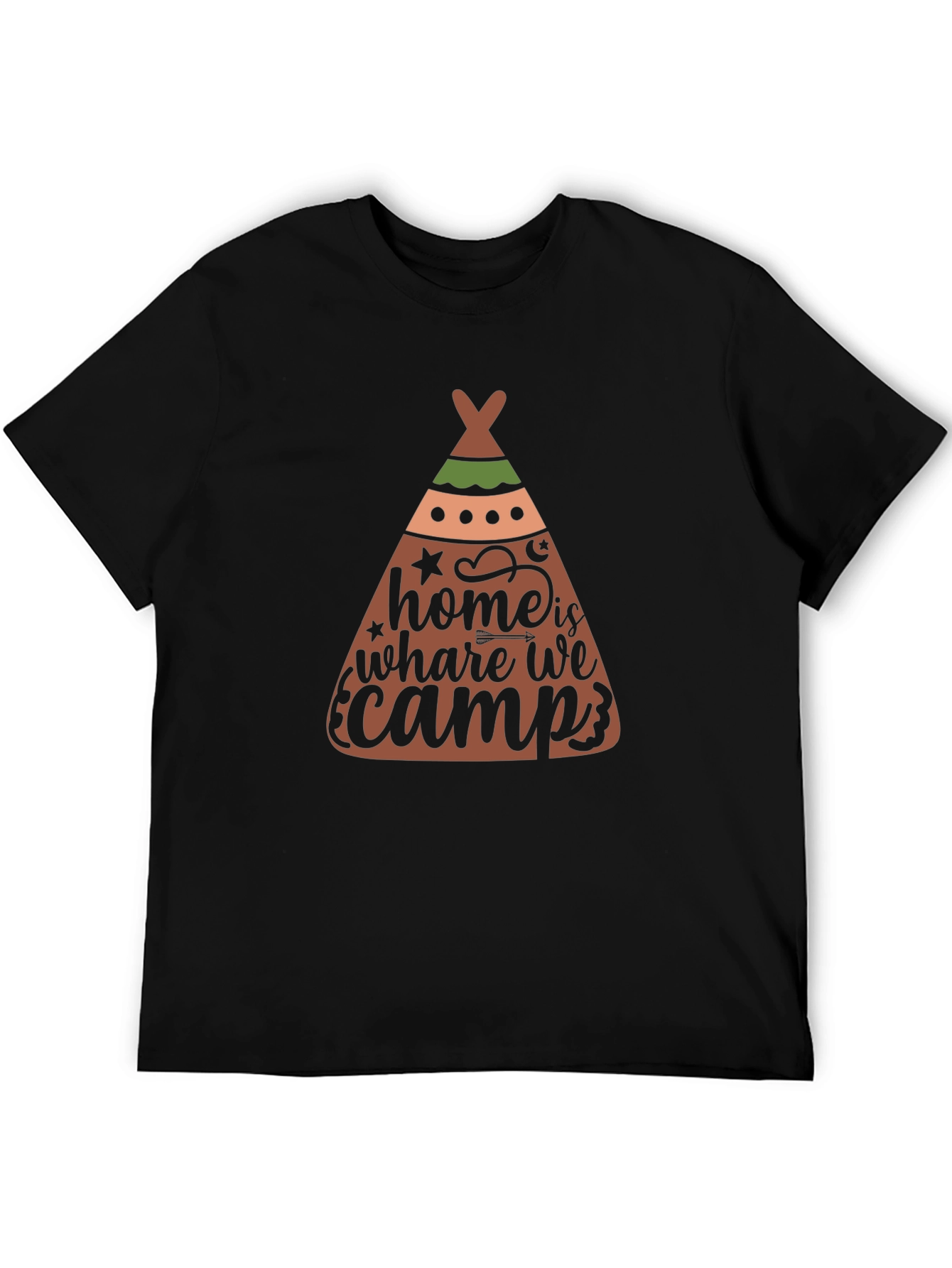 Home is Where We Camp T-Shirt