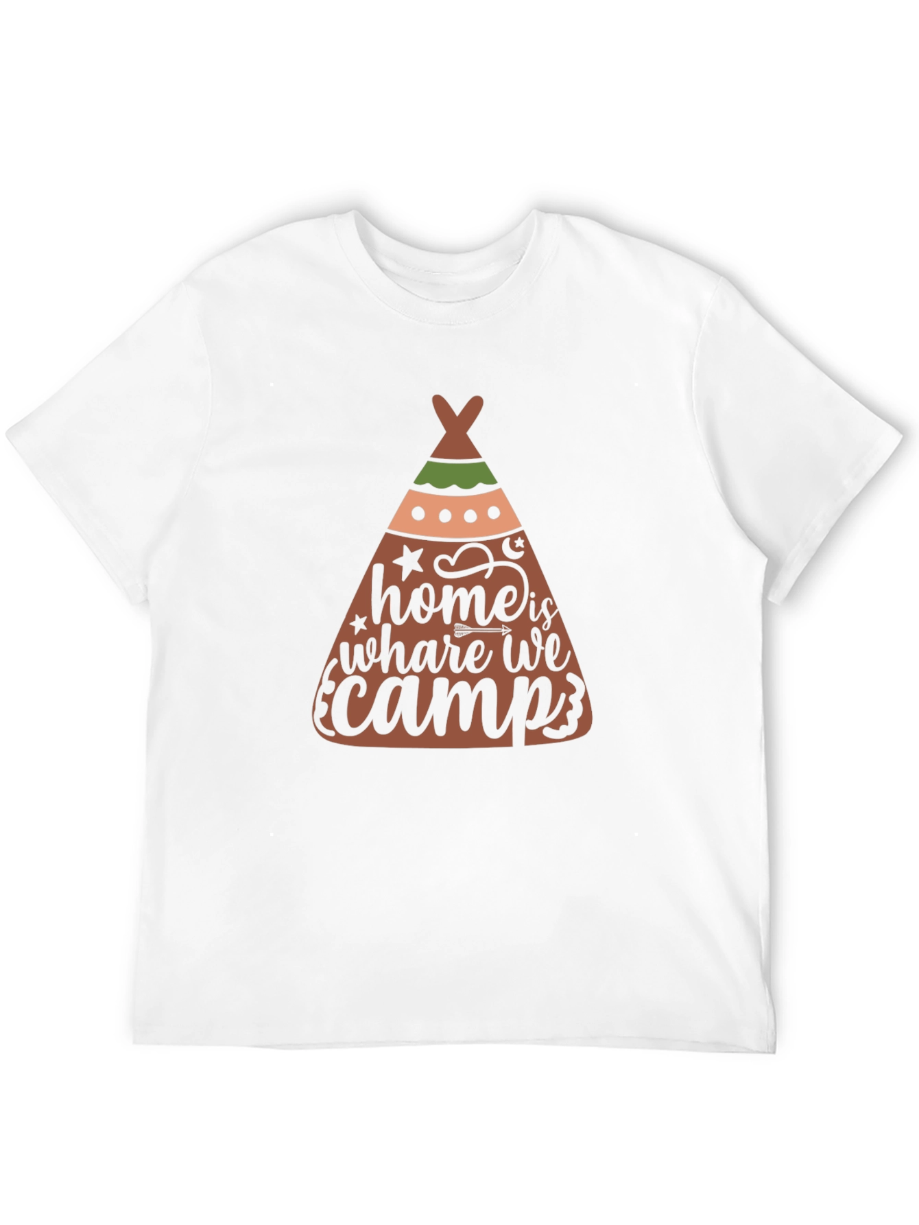 Home is Where We Camp T-Shirt