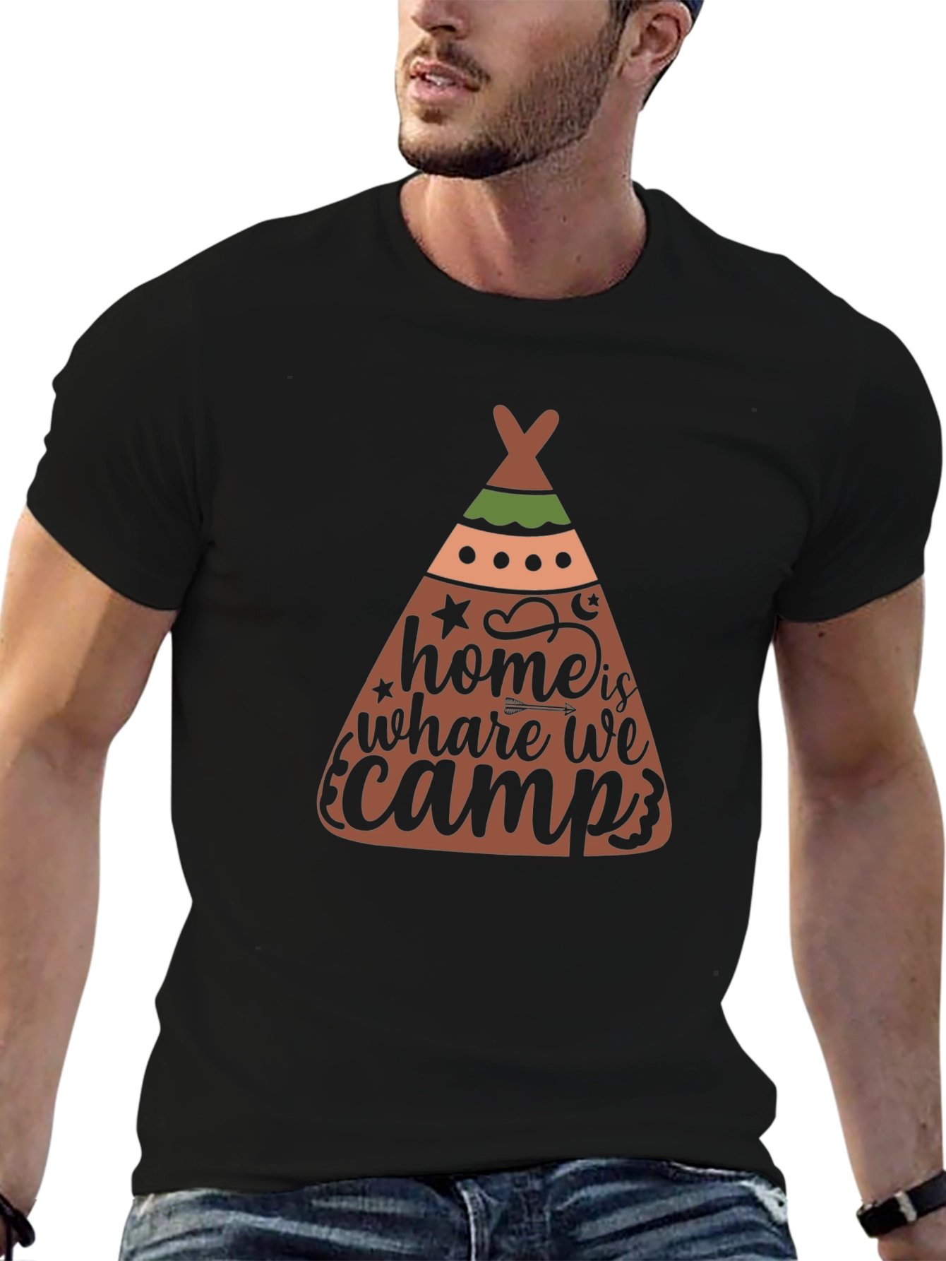 Home is Where We Camp T-Shirt