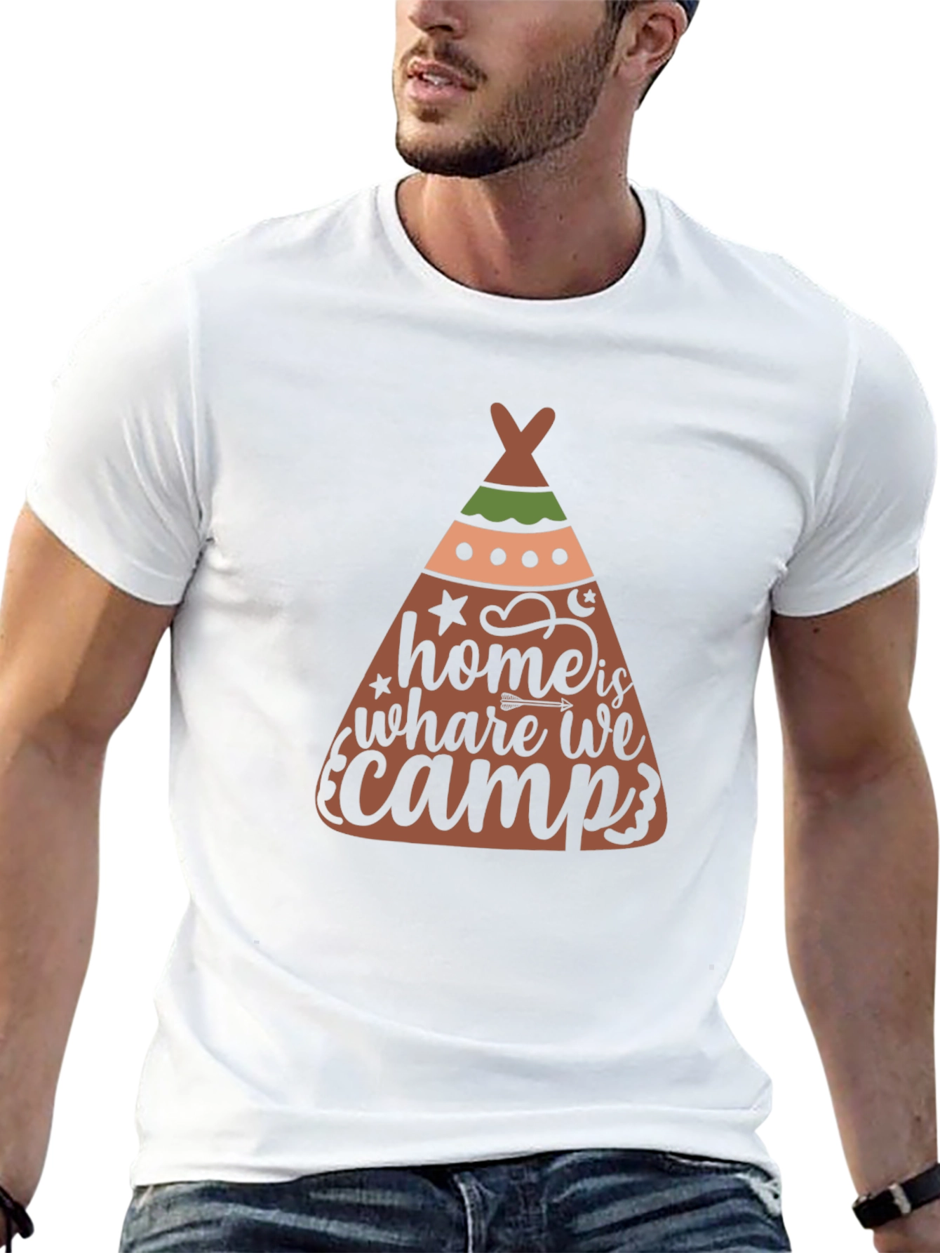 Home is Where We Camp T-Shirt