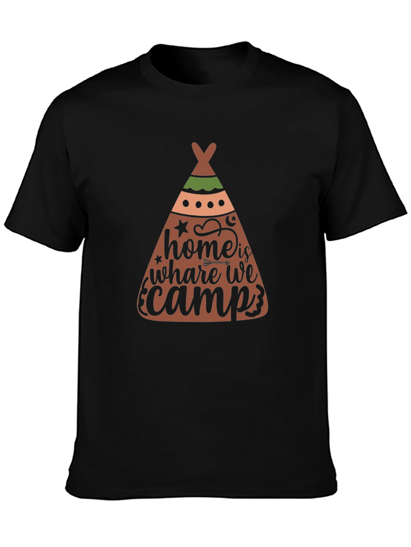 Home is Where We Camp T-Shirt