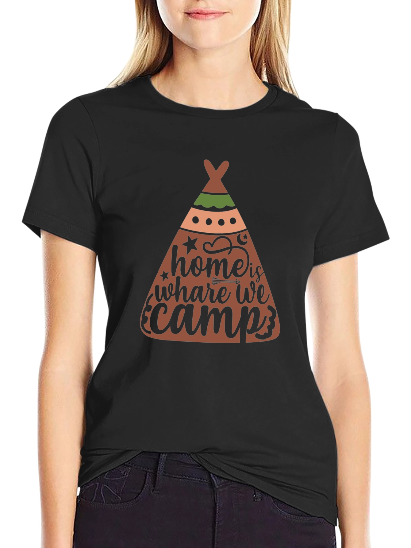 Home is Where We Camp T-Shirt