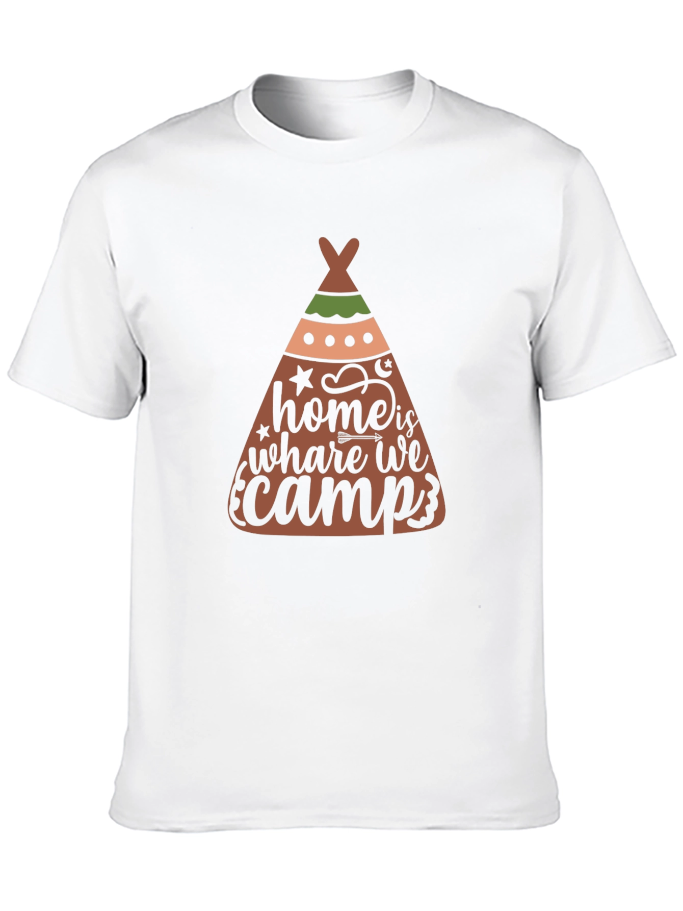 Home is Where We Camp T-Shirt