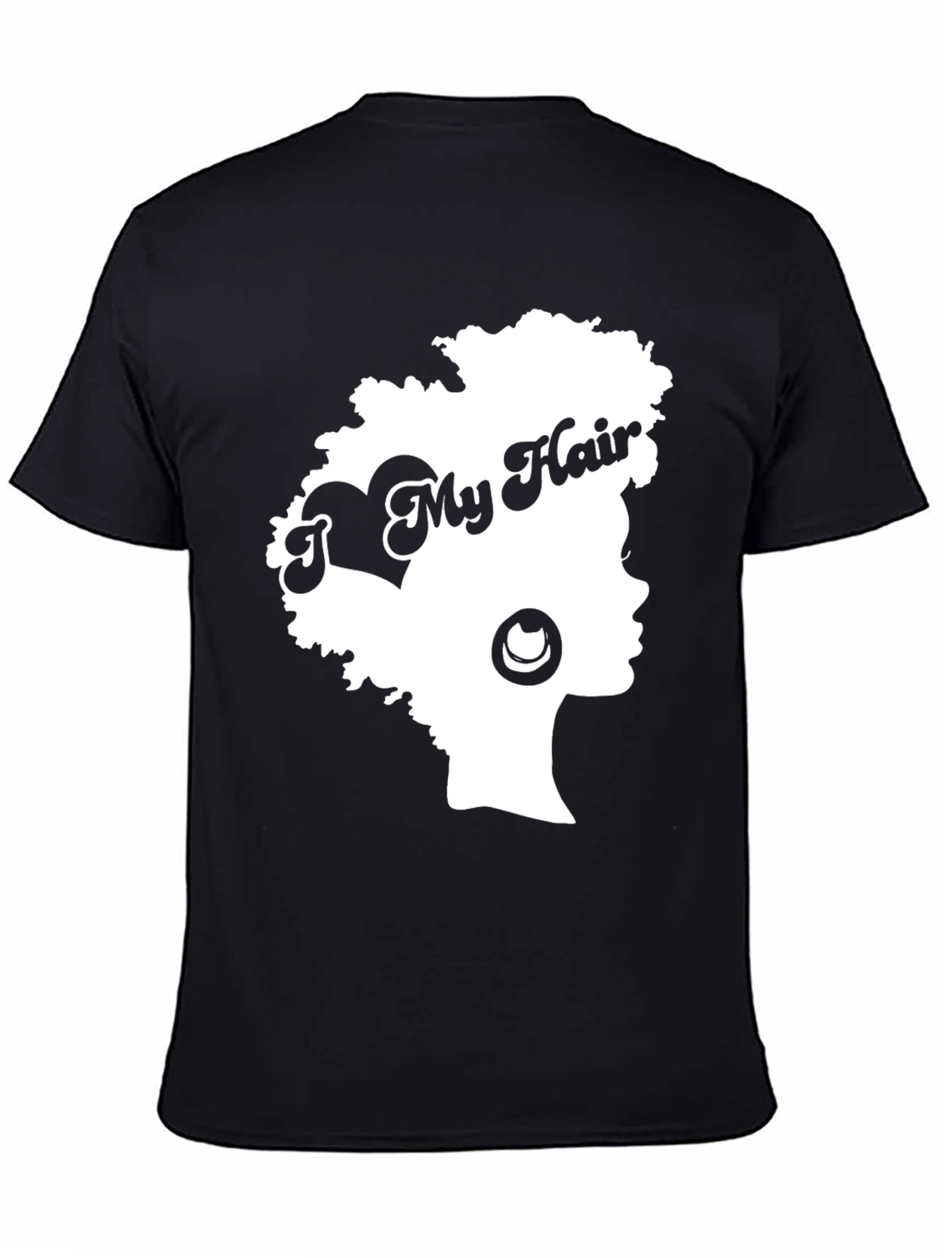 I Love My Hair Graphic Tee - Afro Pride