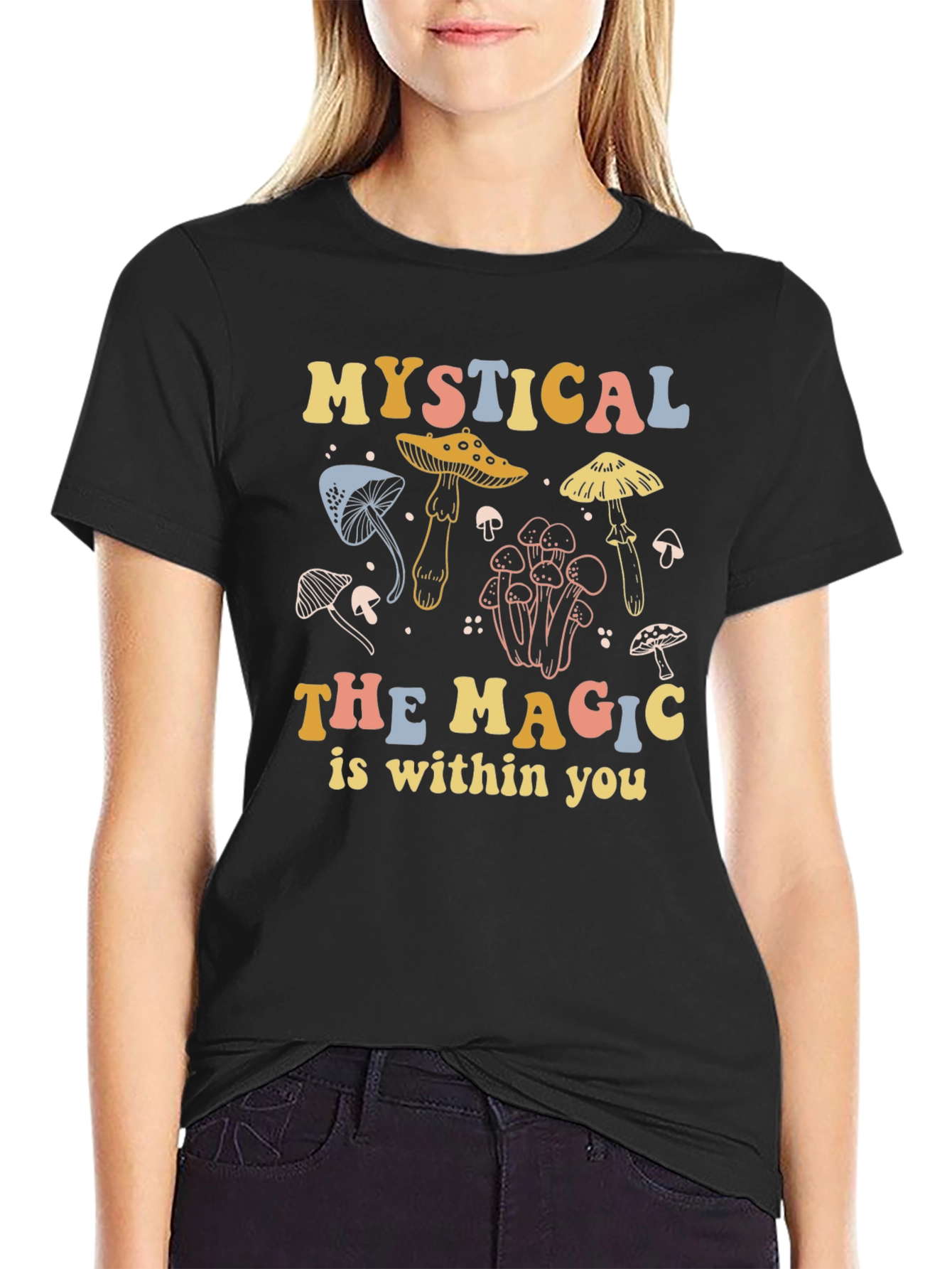 Mystical Magic Mushroom Graphic Tee