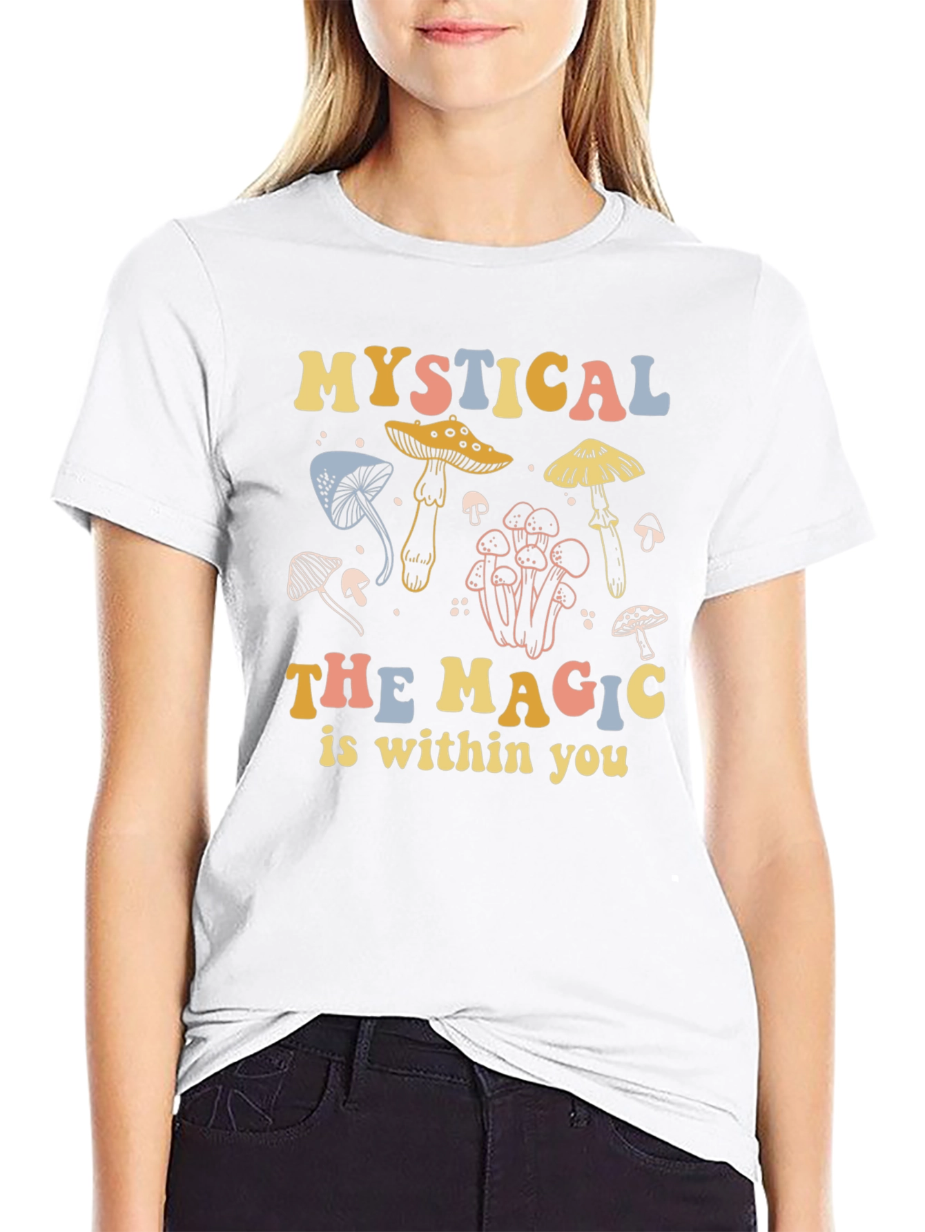 Mystical Magic Mushroom Graphic Tee