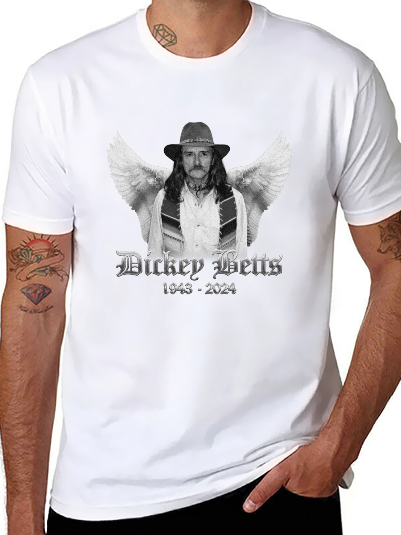 Dickey Betts Memorial T-Shirt - 1943-2024