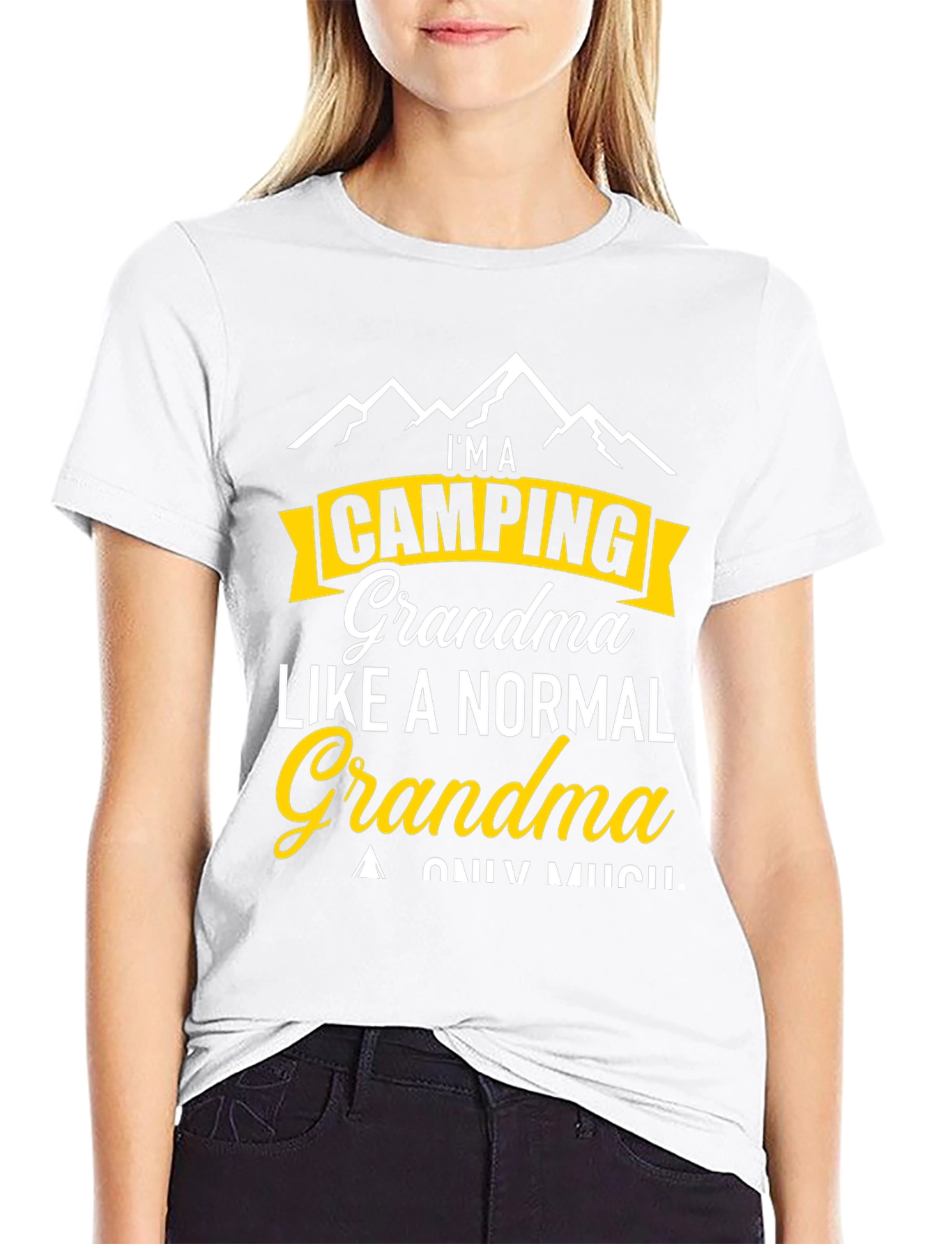 Camping Grandma T-Shirt - Outdoors Adventure