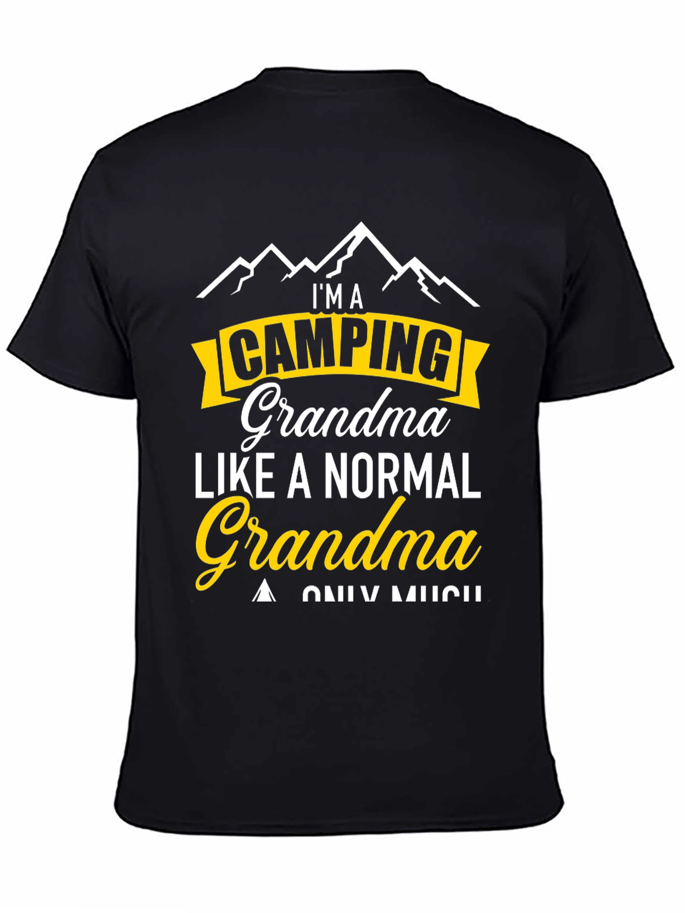 Camping Grandma T-Shirt - Outdoors Adventure