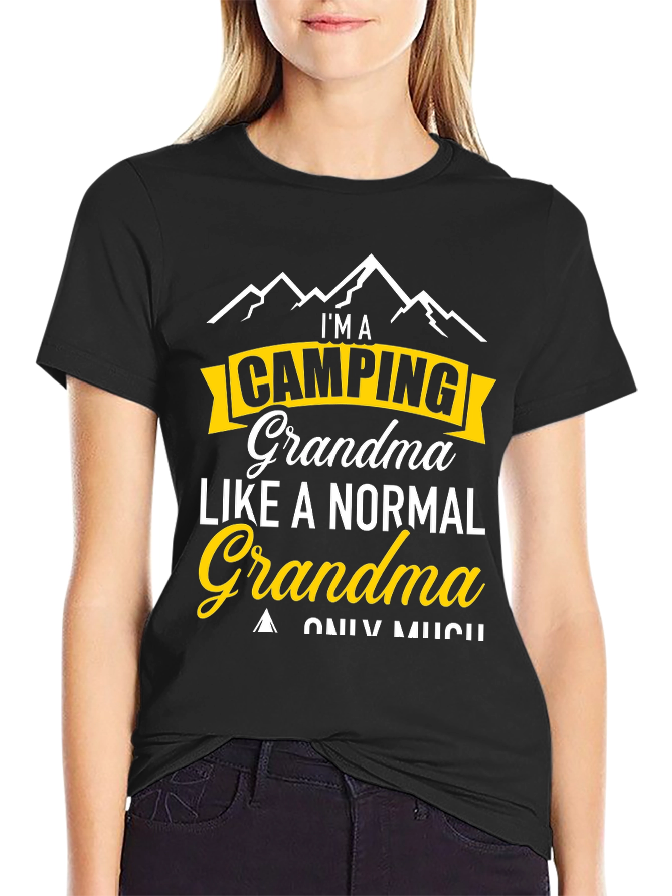 Camping Grandma T-Shirt - Outdoors Adventure