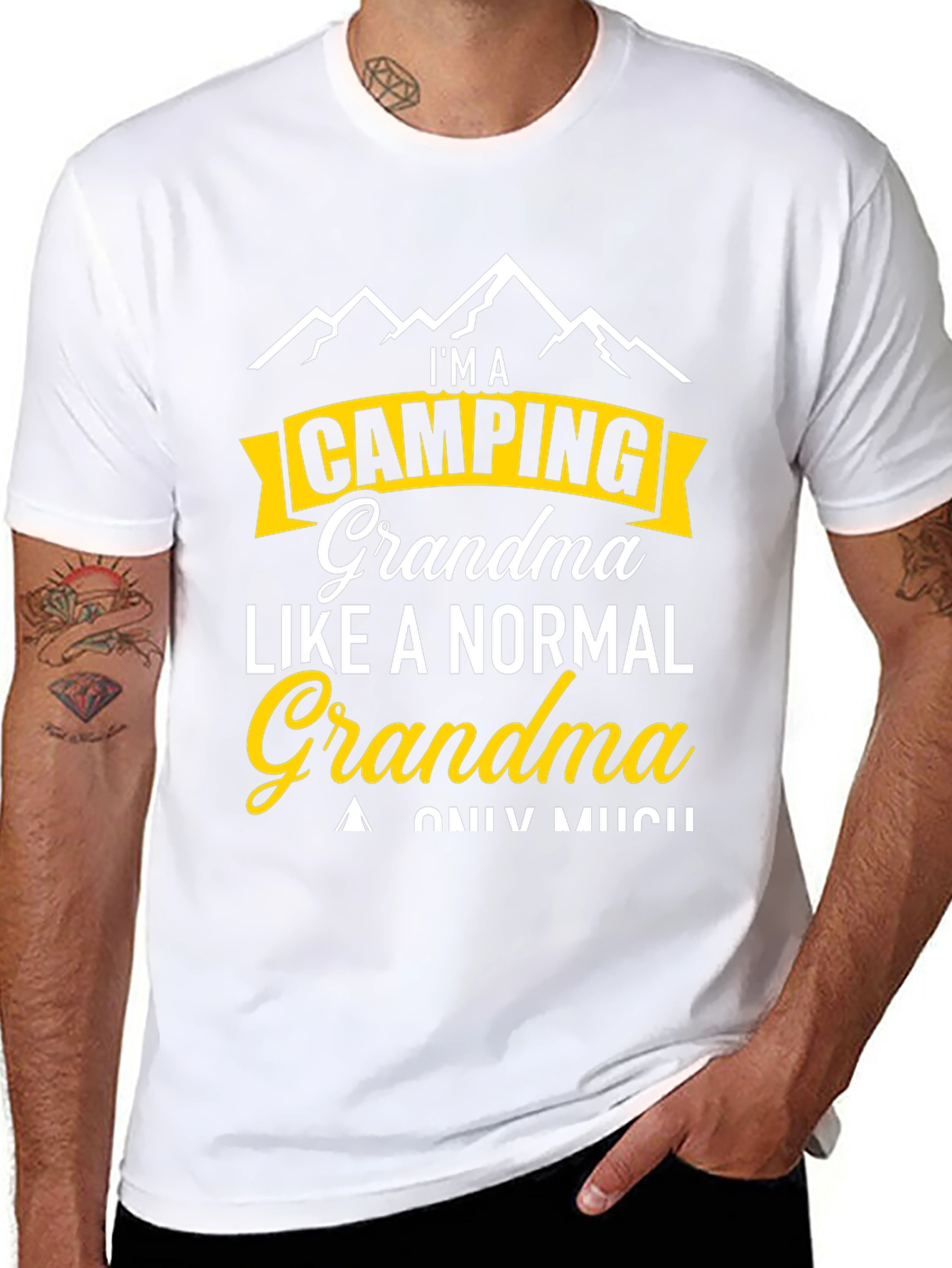 Camping Grandma T-Shirt - Outdoors Adventure