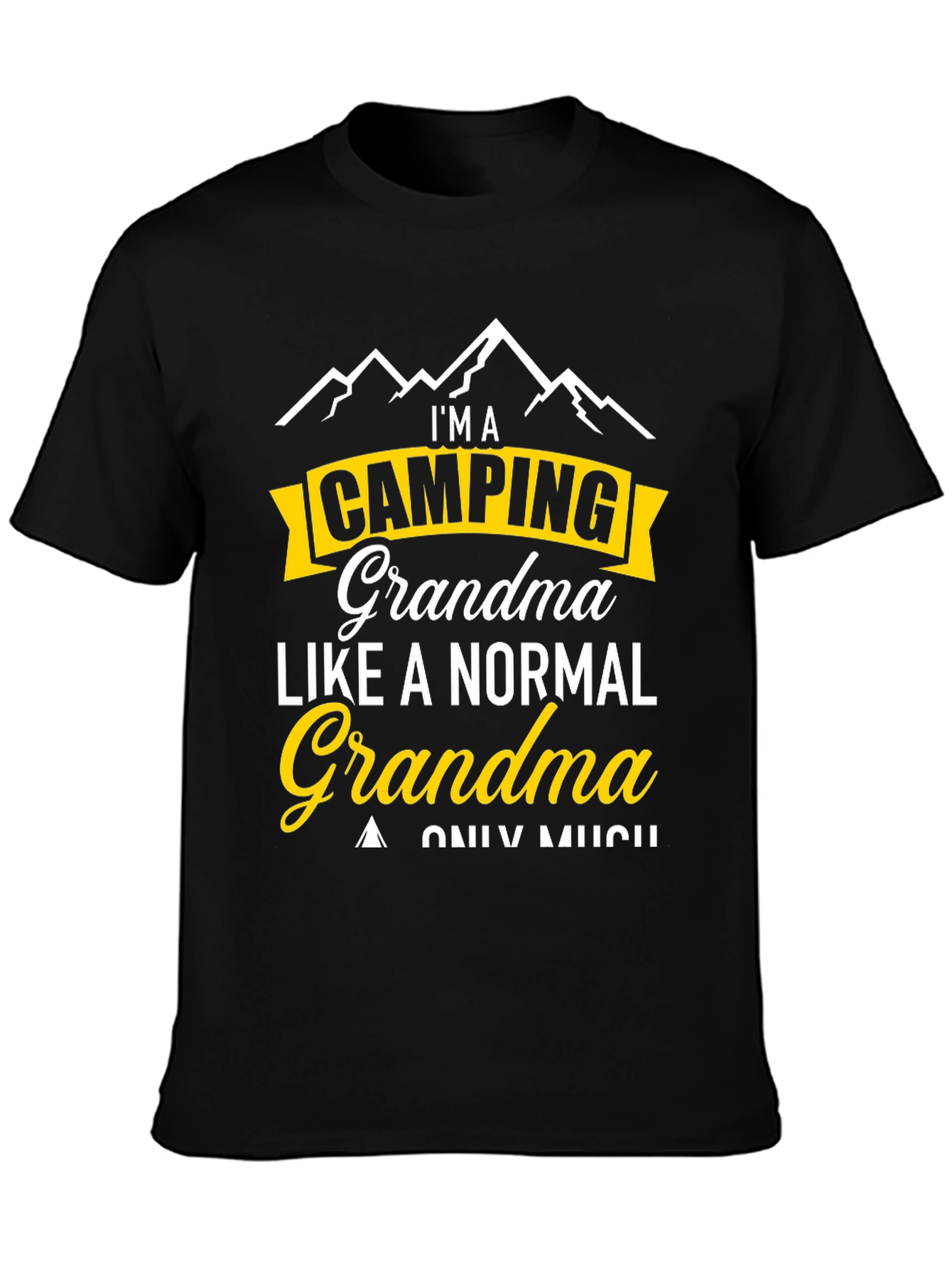 Camping Grandma T-Shirt - Outdoors Adventure