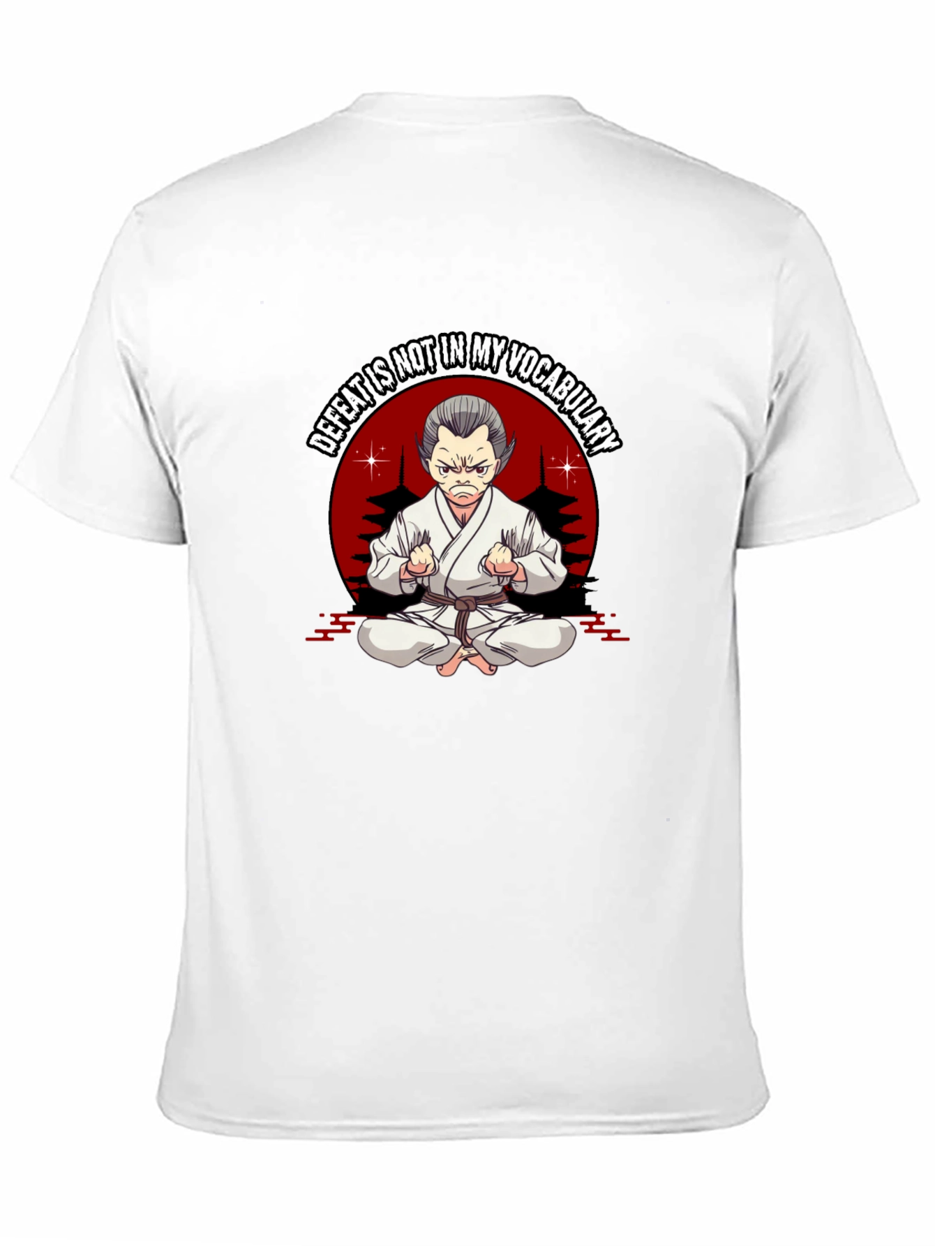 Defeat is Not in My Vocabulary Karate T-Shirt