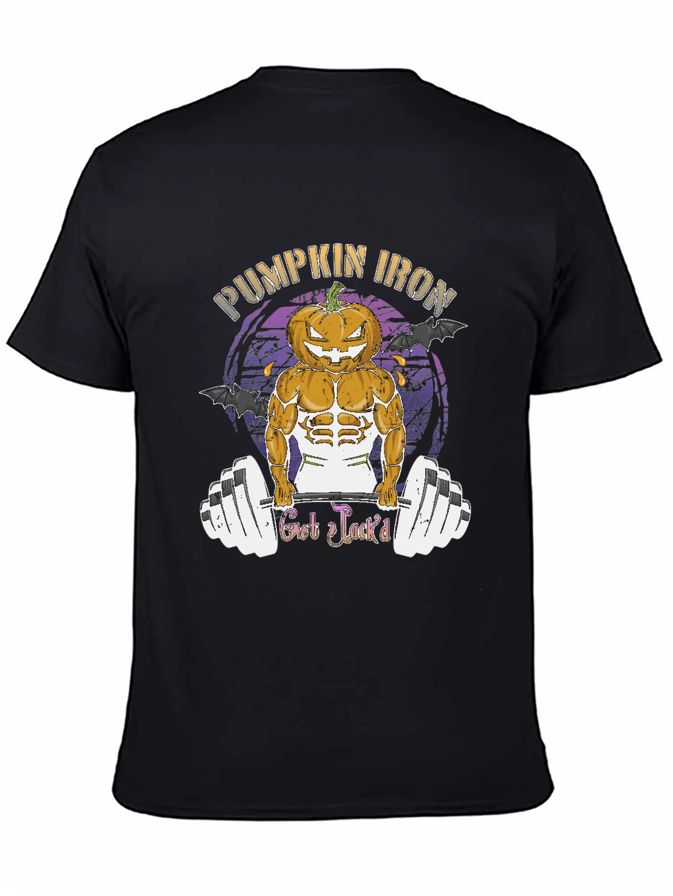 Pumpkin Iron - Halloween Gym T-Shirt