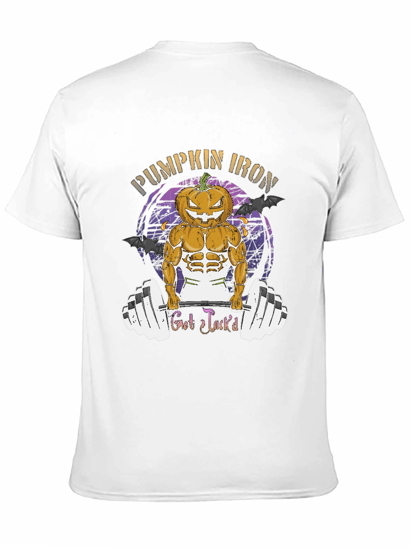 Pumpkin Iron - Halloween Gym T-Shirt