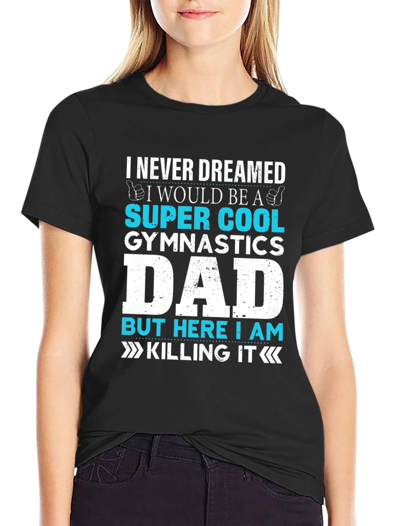Super Cool Gymnastics Dad T-Shirt